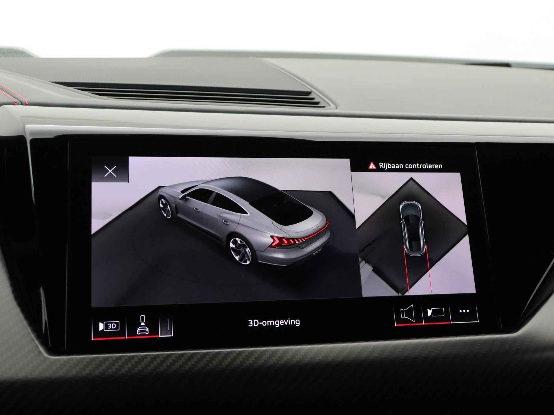 Audi e-tron GT RS | 600PK | Audi Exclusive | Suzuka Grey | Top view camera | Massage | 21' | Laser LED | Head-up | Alcantara | Carbon | Nachtzichtassistent | NP: €202.500,- | *Verlengde fabrieksgarantie - 38/51