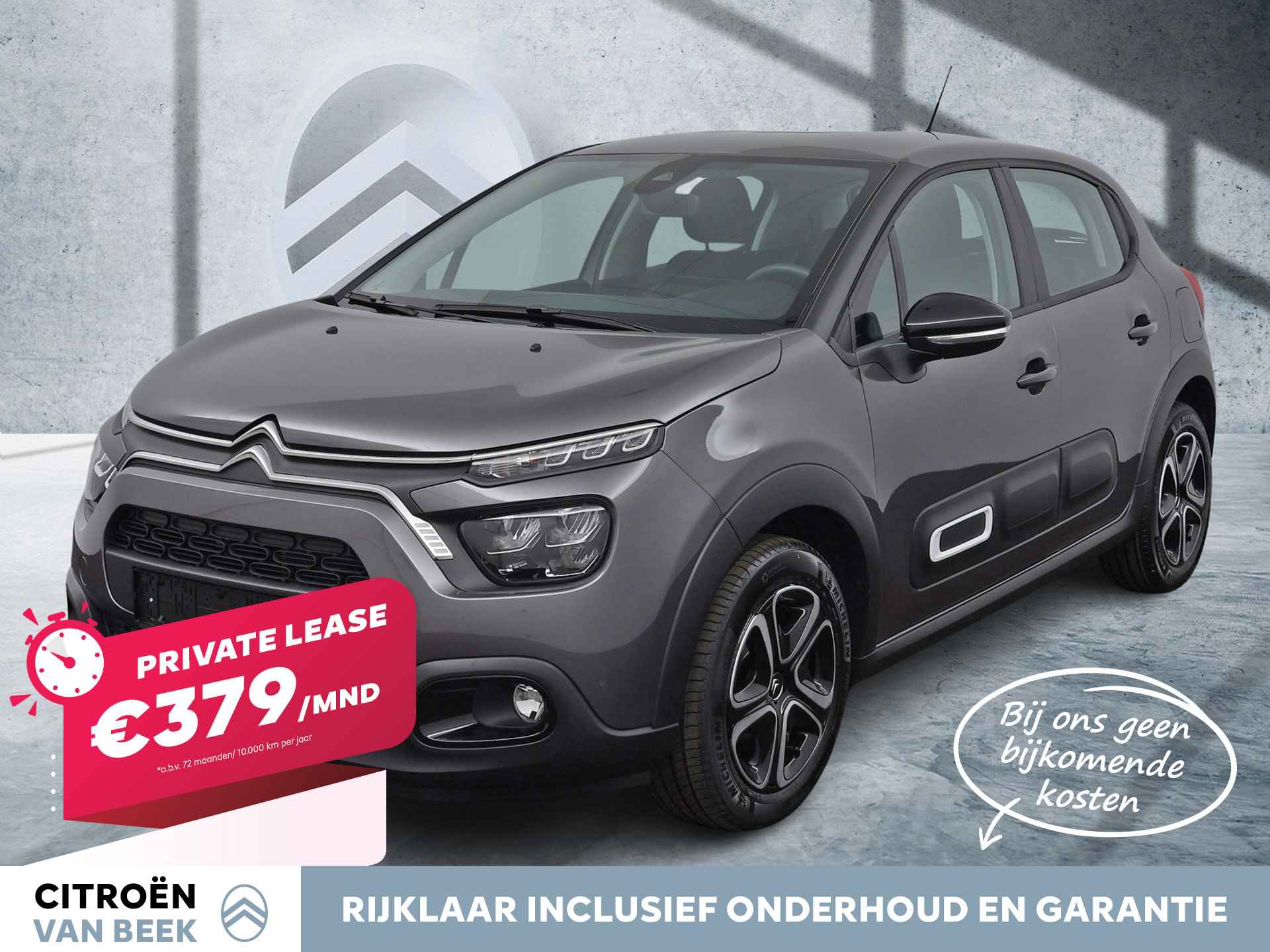 Citroën C3 PureTech 83pk Plus | Rijklaar | Connect Nav | Parkeersensoren | - 1/27