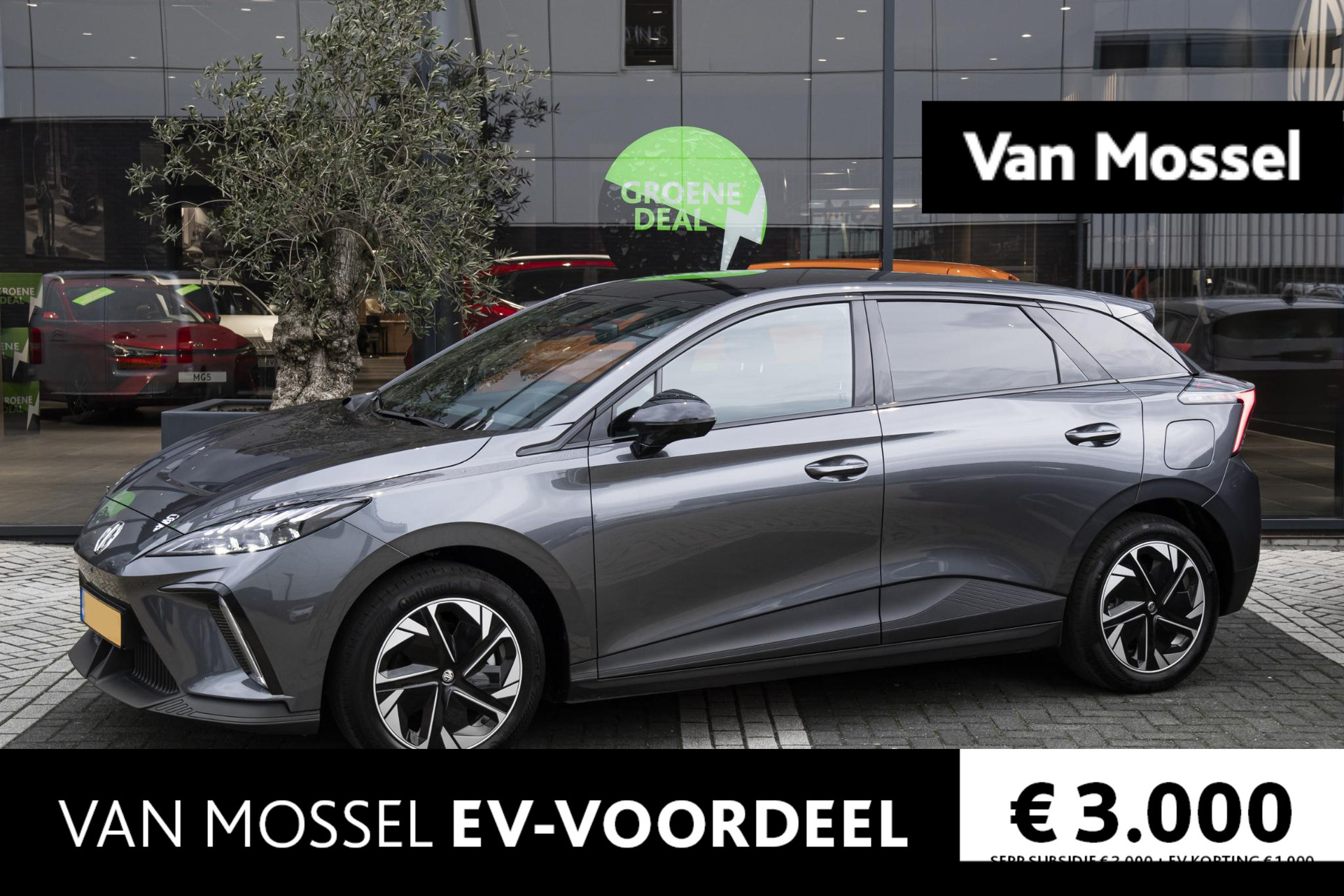 MG 4 Luxury 64 kWh 435 KM WLTP | Navi | Warmtepomp | 360 Camera | Stoel+ Stuurverwarming |