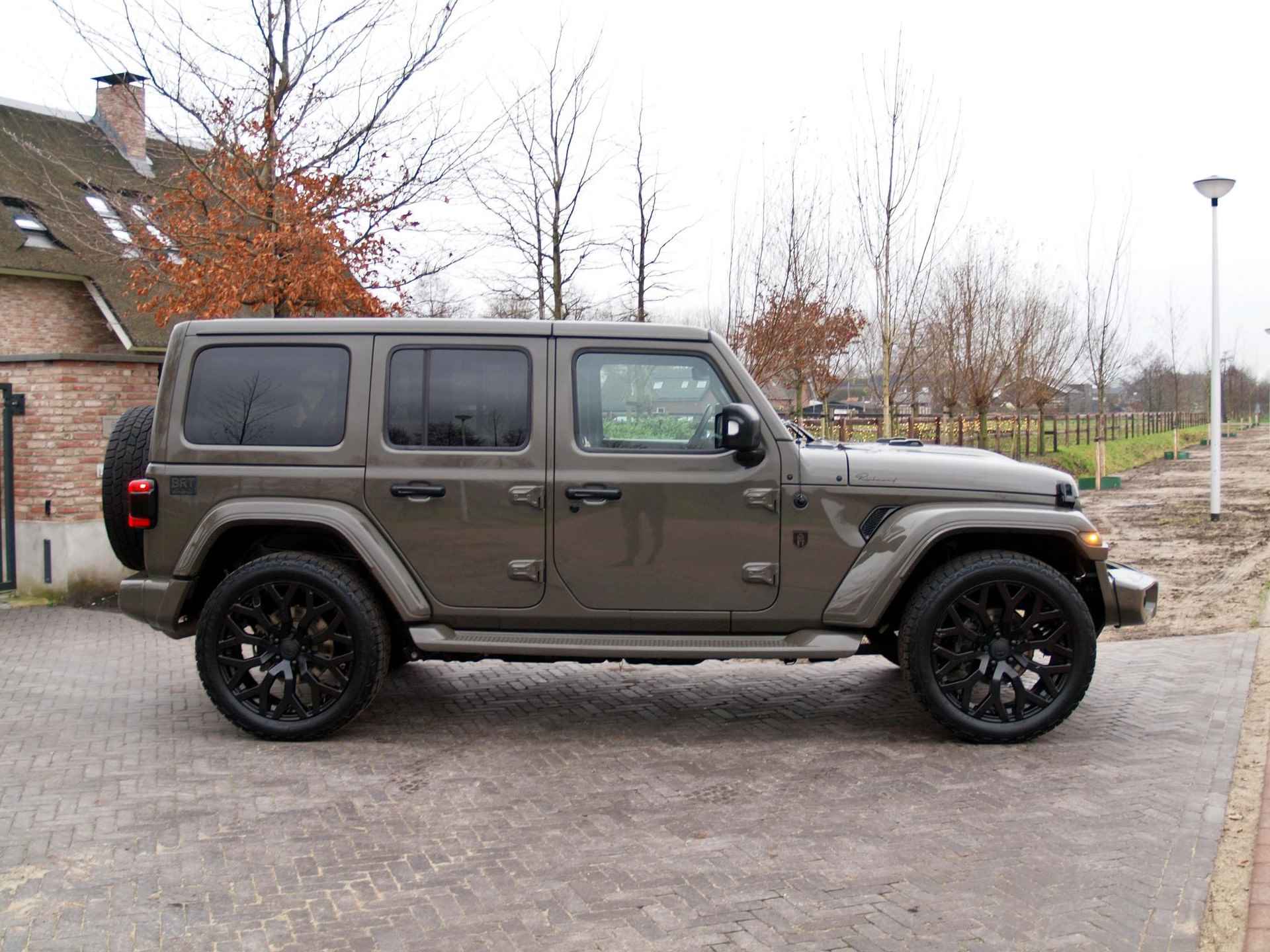 Jeep Wrangler Unlimited 2.0T Sahara | BRUTE | Camera | Trekhaak | 22 inch | Alpine | - 11/41