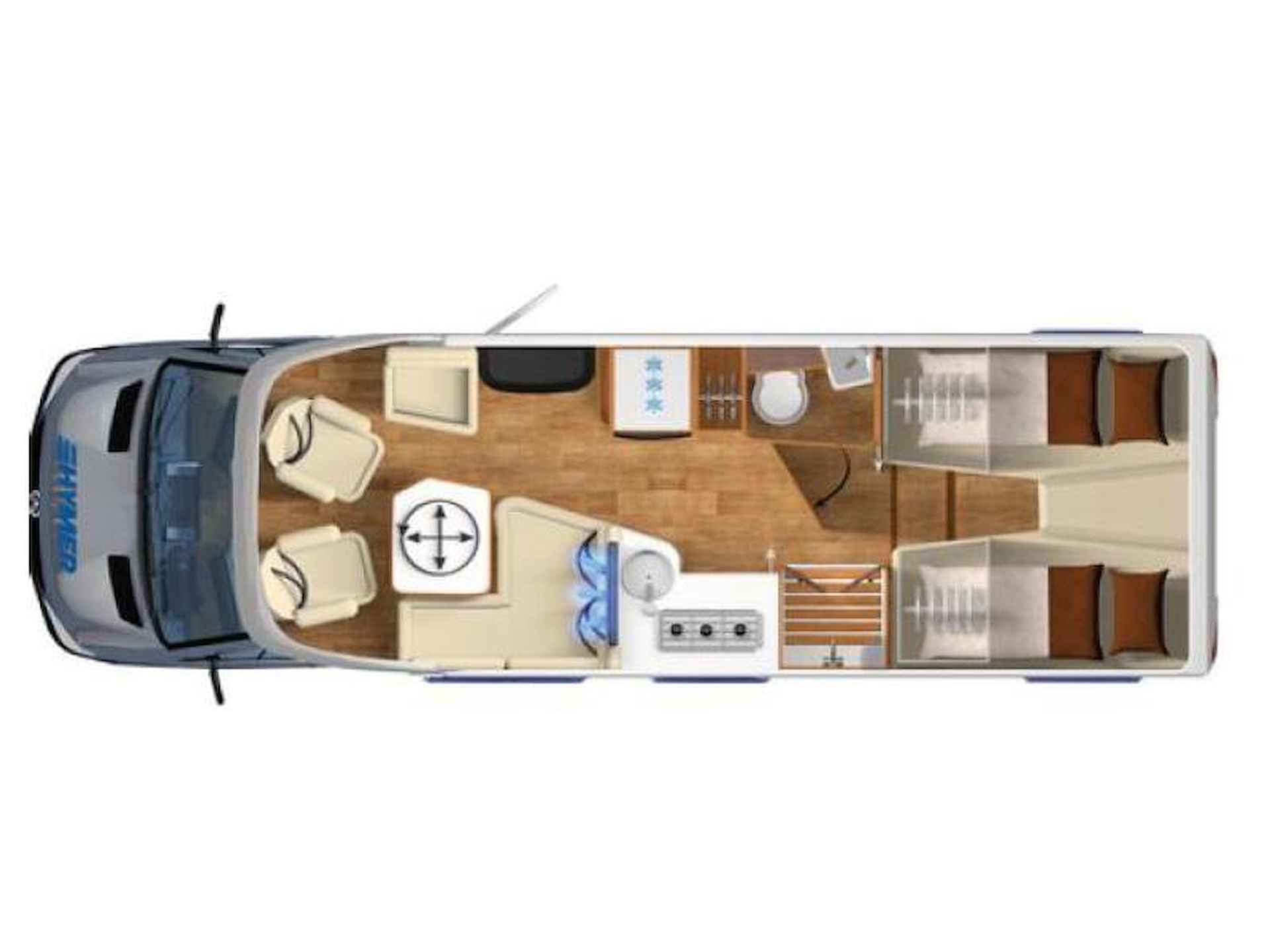 Hymer BML-T 780 -  AUTOMAAT 9G - 19/21