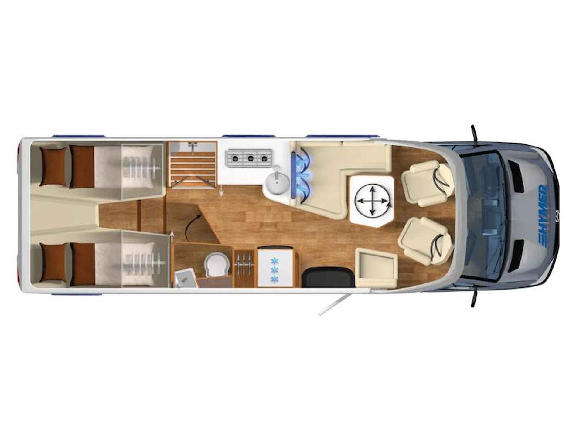 Hymer BML-T 780 -  AUTOMAAT 9G - 20/21