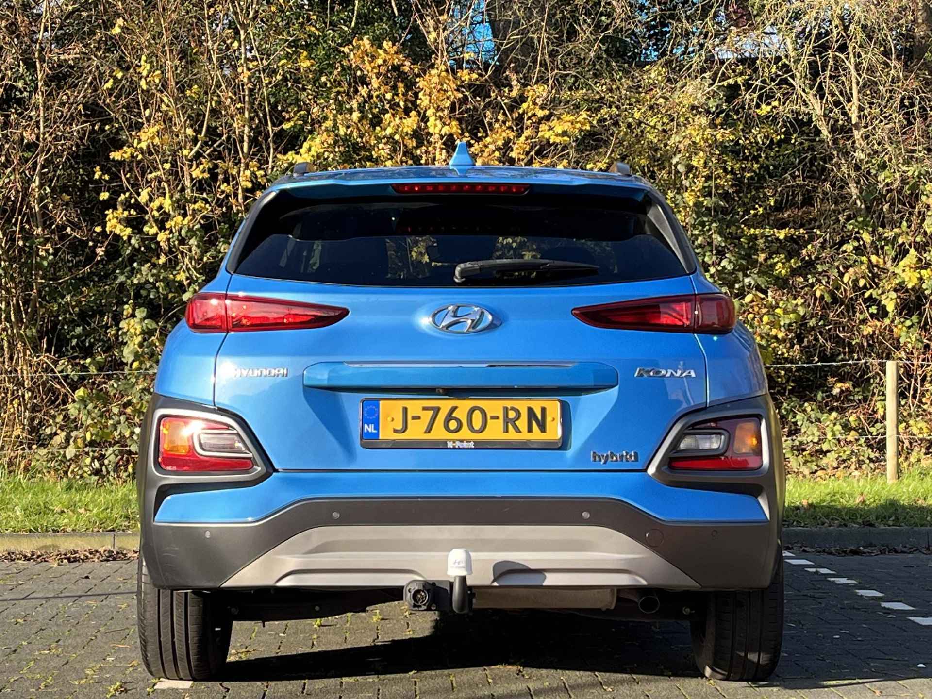 Hyundai Kona 1.6 GDI HEV (Hybride) Fashion | Trekhaak | Navi groot & Apple Carplay/Android Auto | PDC & Camera | Volledig dealer onderhouden | - 5/43