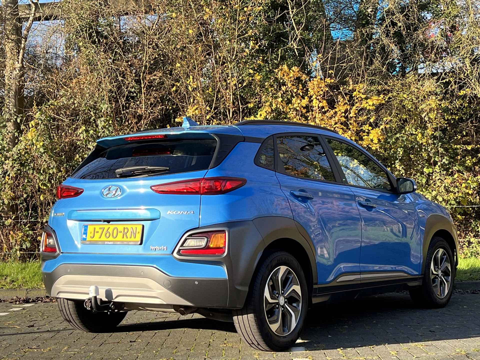 Hyundai Kona 1.6 GDI HEV (Hybride) Fashion | Trekhaak | Navi groot & Apple Carplay/Android Auto | PDC & Camera | Volledig dealer onderhouden | - 9/43