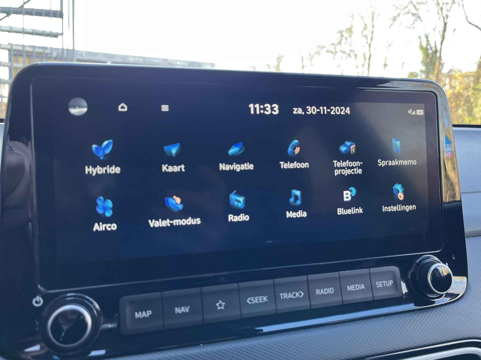 Hyundai Kona 1.6 GDI HEV (Hybride) Fashion | Trekhaak | Navi groot & Apple Carplay/Android Auto | PDC & Camera | Volledig dealer onderhouden | - 35/43