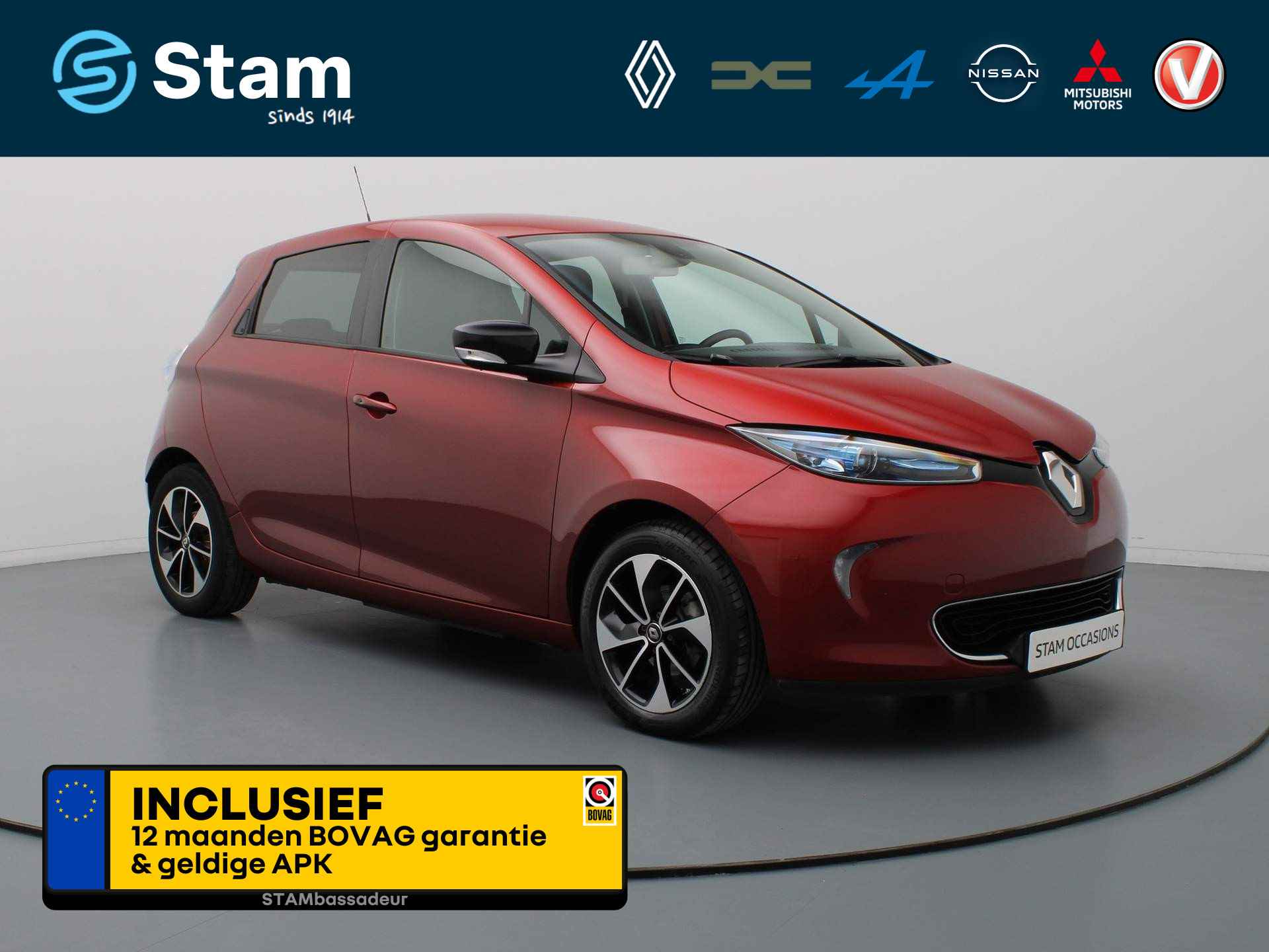 Renault ZOE R90 Intens 41 kWh HUURBATTERIJ Camera | Climate | Navi