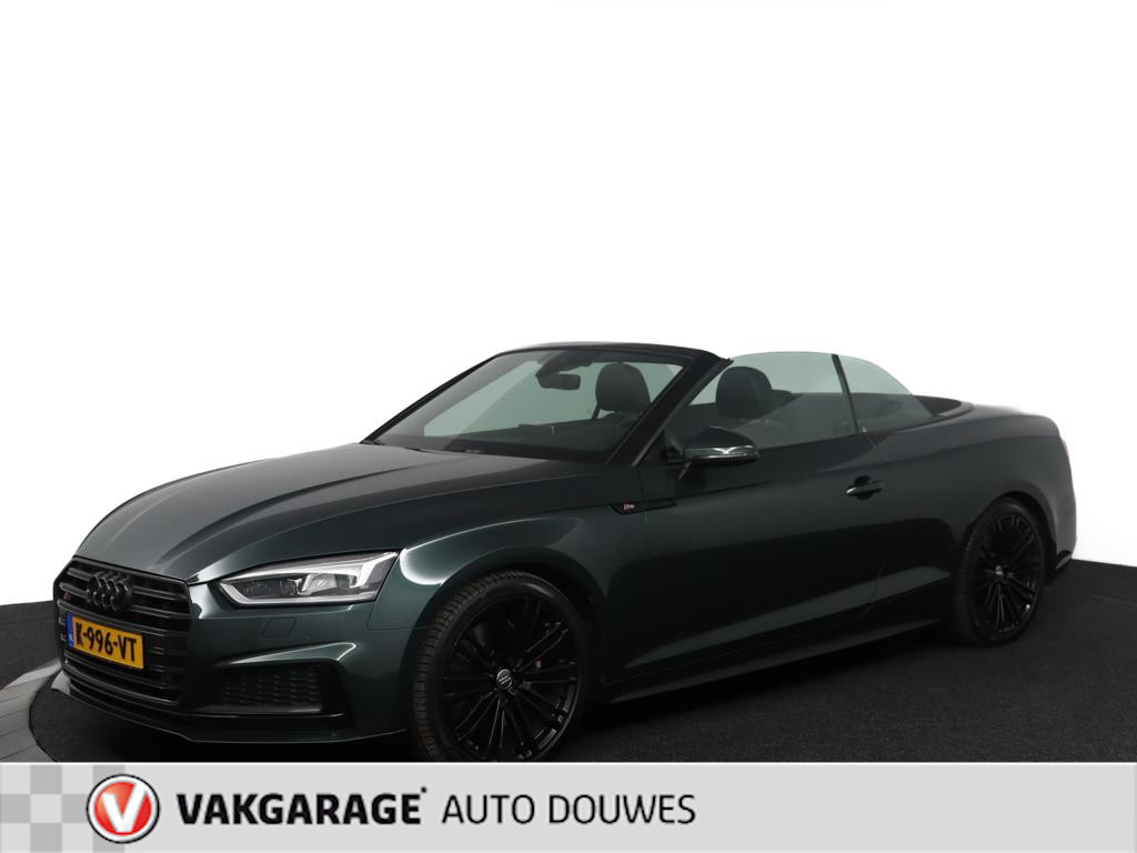 Audi S5 Cabriolet 3.0 TFSI quattro Pro Line Plus | Dealeronderhouden | Bomvol |354PK | Automaat | Leer | Gotlandgroen