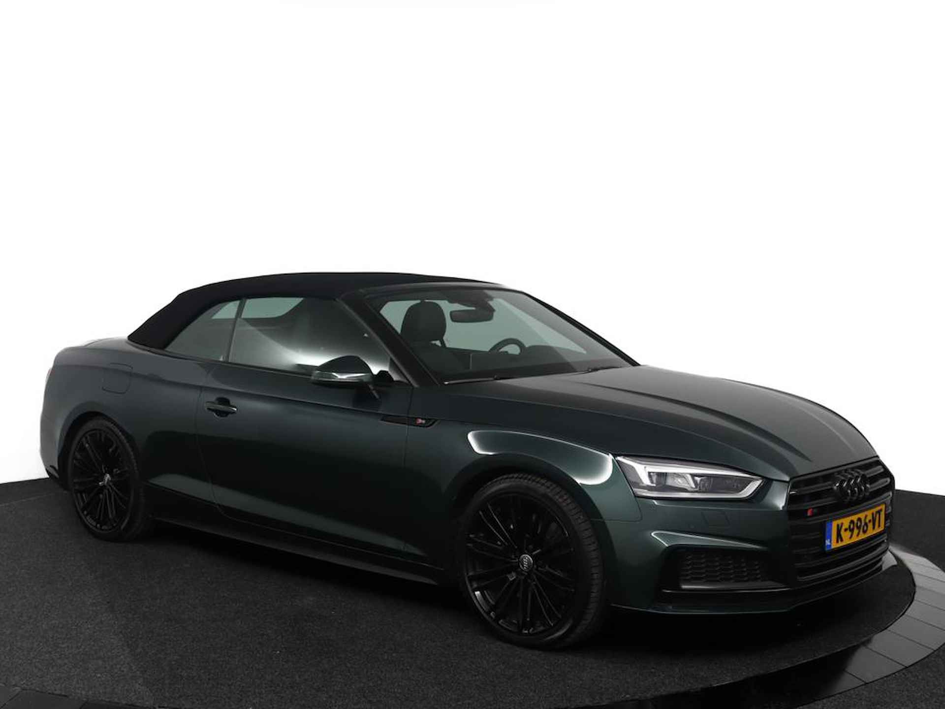 Audi S5 Cabriolet 3.0 TFSI quattro Pro Line Plus | Dealeronderhouden | Bomvol |354PK | Automaat | Leer | Gotlandgroen - 3/71