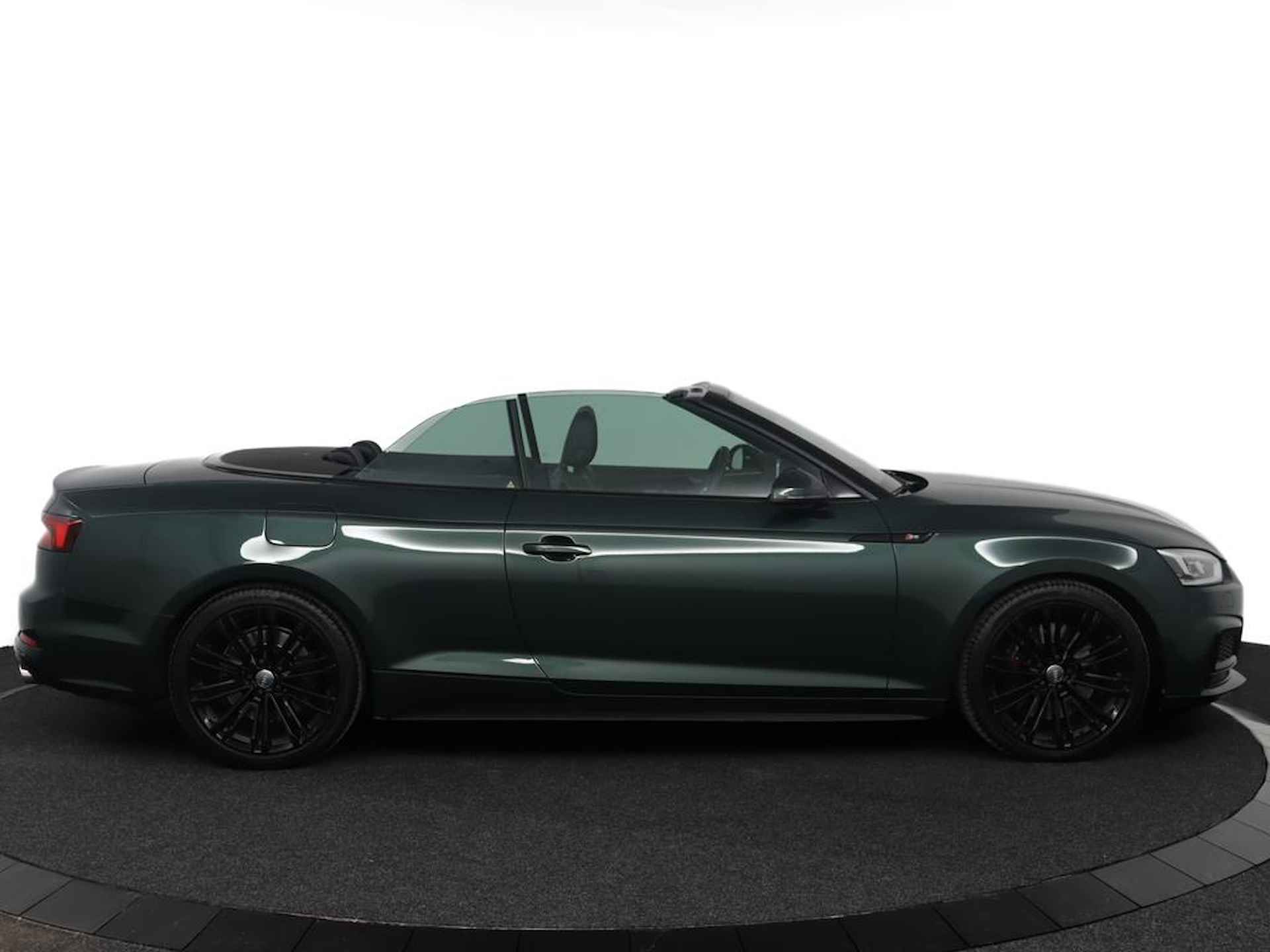 Audi S5 Cabriolet 3.0 TFSI quattro Pro Line Plus | Dealeronderhouden | Bomvol |354PK | Automaat | Leer | Gotlandgroen - 4/71