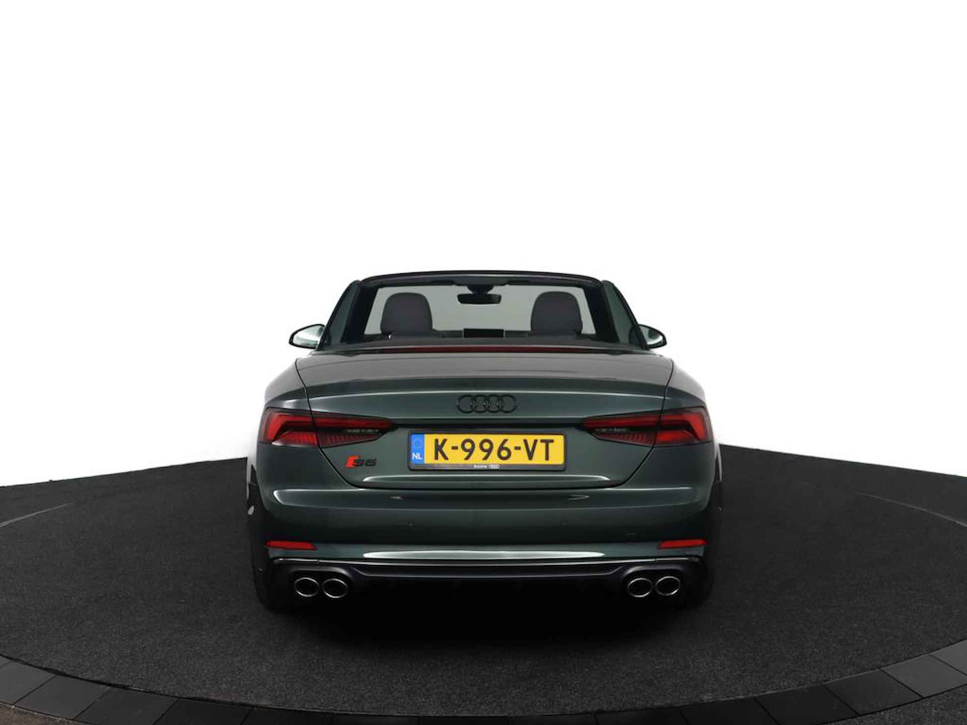 Audi S5 Cabriolet 3.0 TFSI quattro Pro Line Plus | Dealeronderhouden | Bomvol |354PK | Automaat | Leer | Gotlandgroen - 6/71