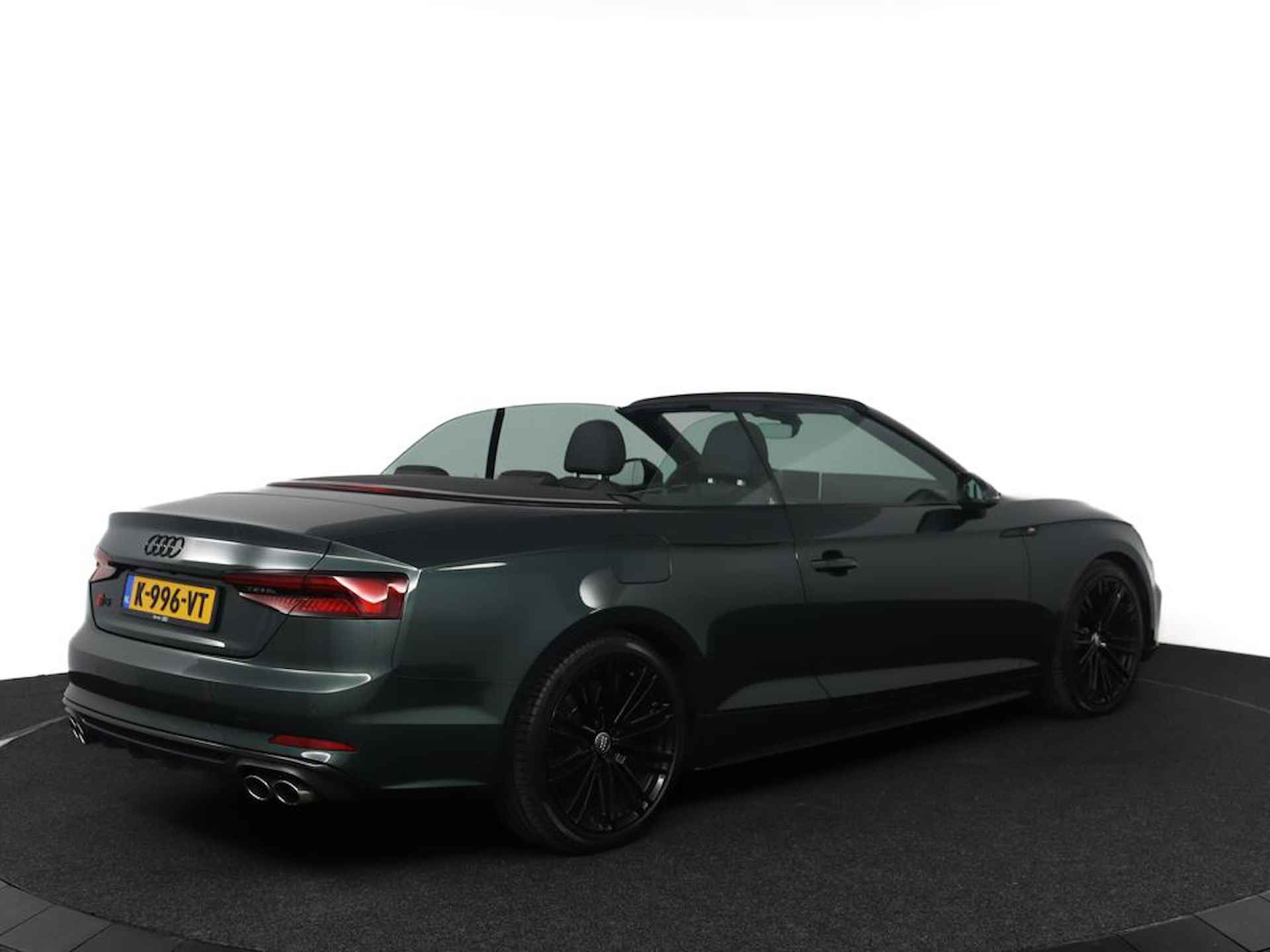 Audi S5 Cabriolet 3.0 TFSI quattro Pro Line Plus | Dealeronderhouden | Bomvol |354PK | Automaat | Leer | Gotlandgroen - 7/71