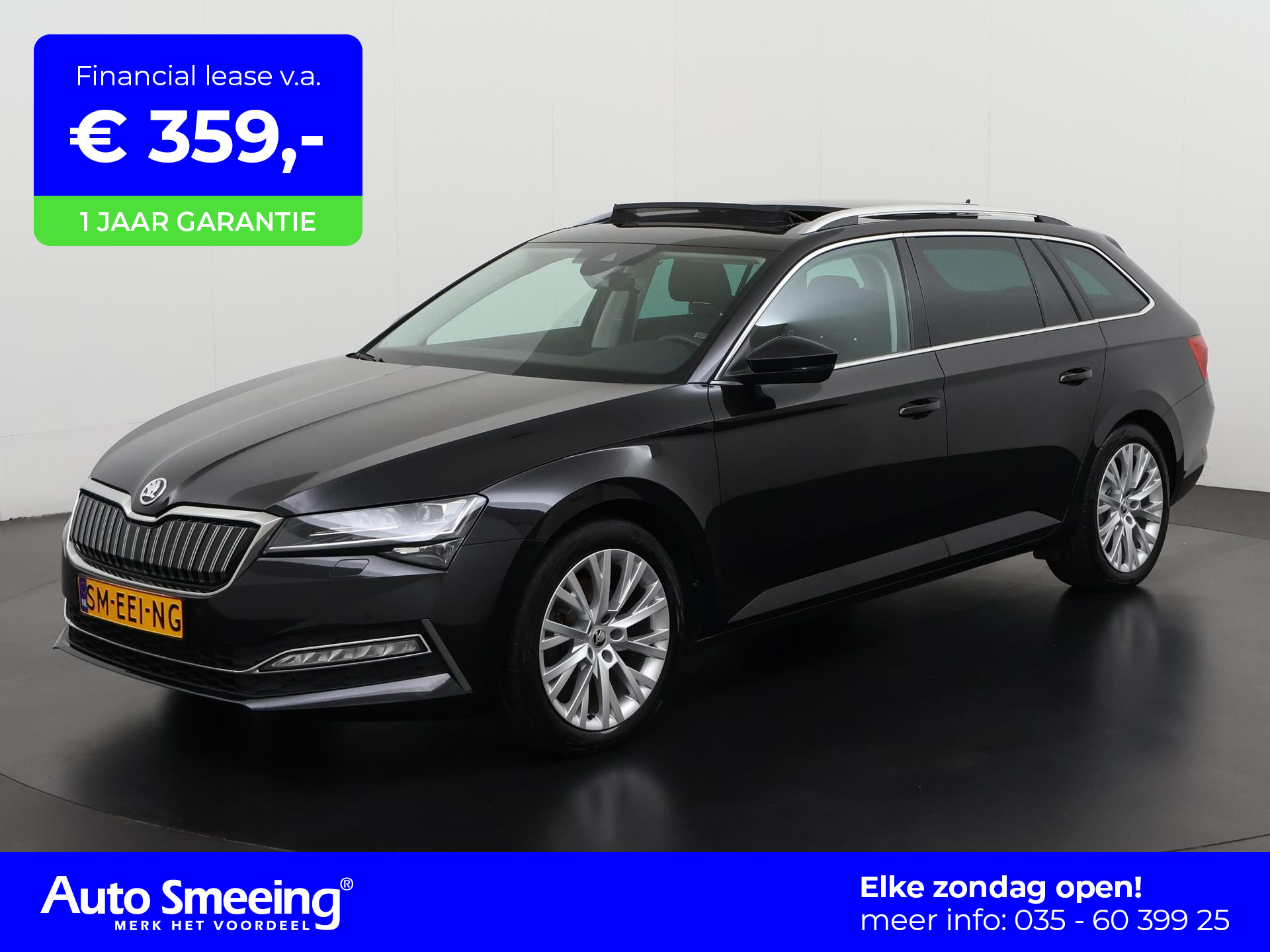 Skoda Superb Combi 1.4 TSI iV Style | Panoramadak | Trekhaak | Virtual Cockpit | Zondag Open!