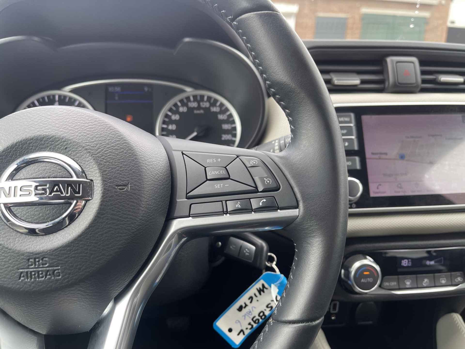 Nissan Micra 1.0 IG-T N-Connecta | Navigatie | Camera | Apple Carplay/Android Auto | Cruise & Climate Control | Park. Sensor | Rijklaarprijs! - 15/24