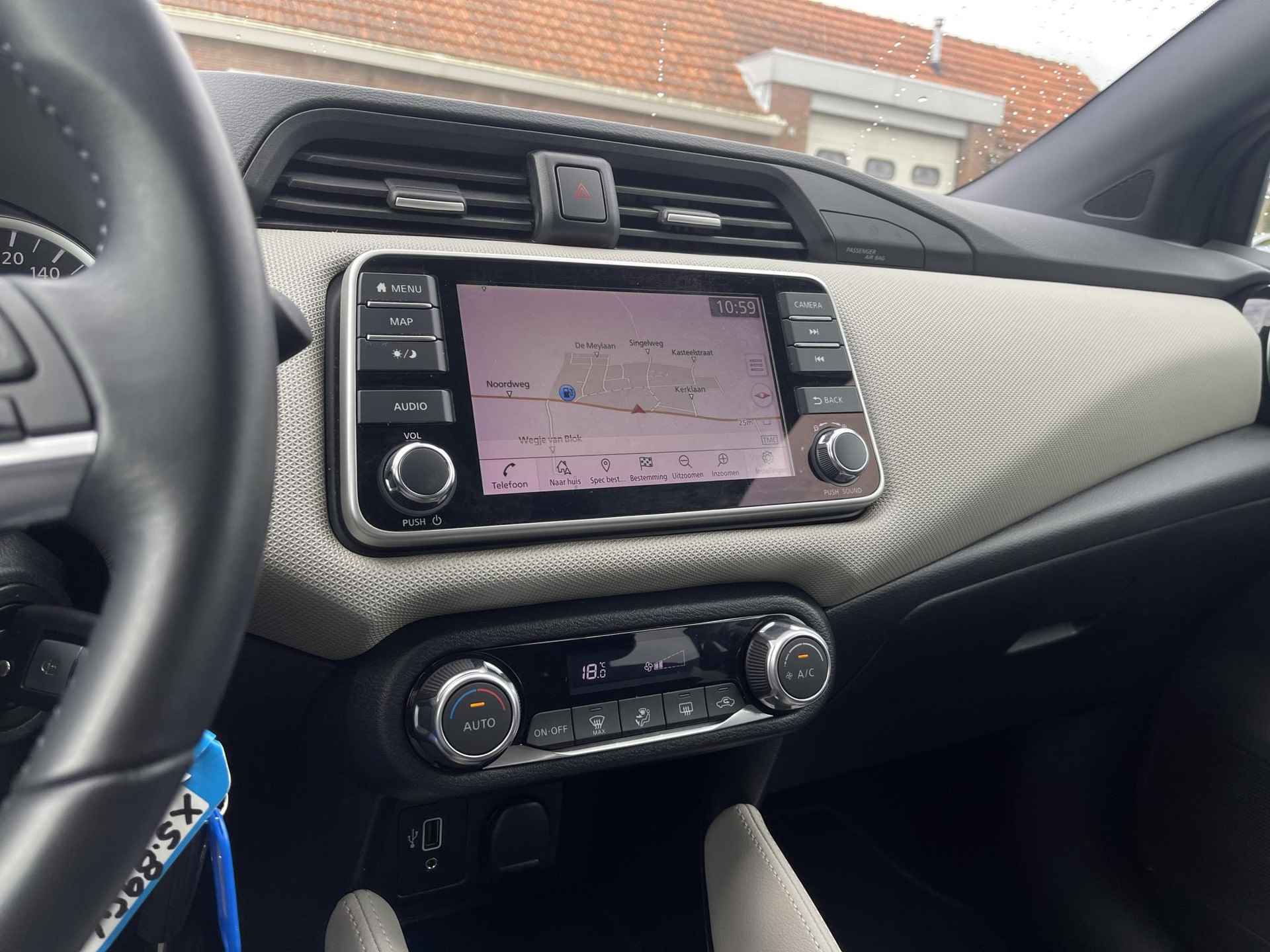 Nissan Micra 1.0 IG-T N-Connecta | Navigatie | Camera | Apple Carplay/Android Auto | Cruise & Climate Control | Park. Sensor | Rijklaarprijs! - 16/24