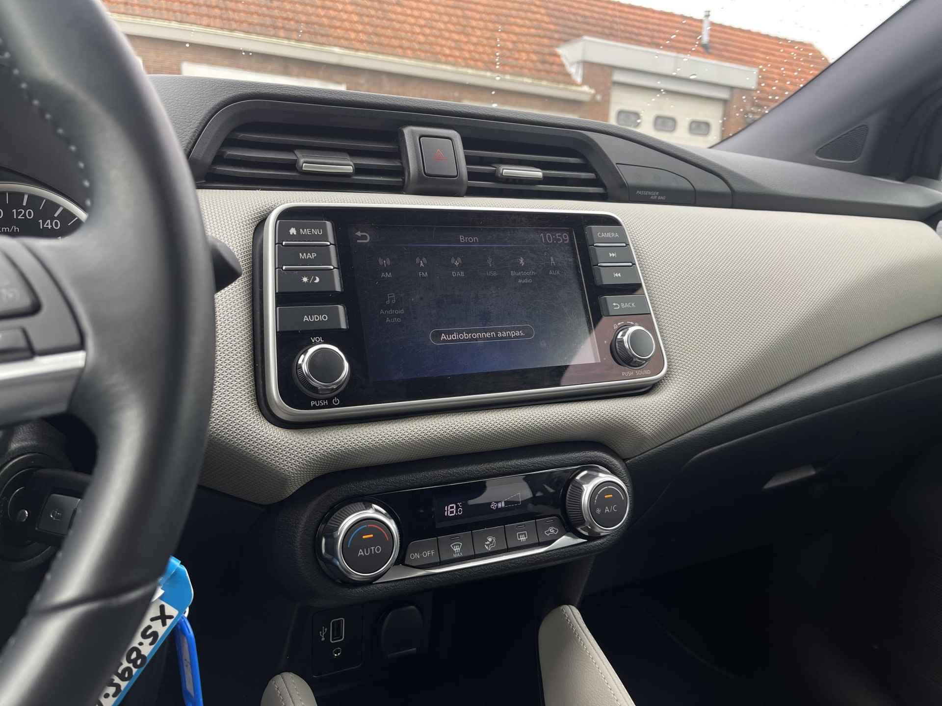 Nissan Micra 1.0 IG-T N-Connecta | Navigatie | Camera | Apple Carplay/Android Auto | Cruise & Climate Control | Park. Sensor | Rijklaarprijs! - 18/24