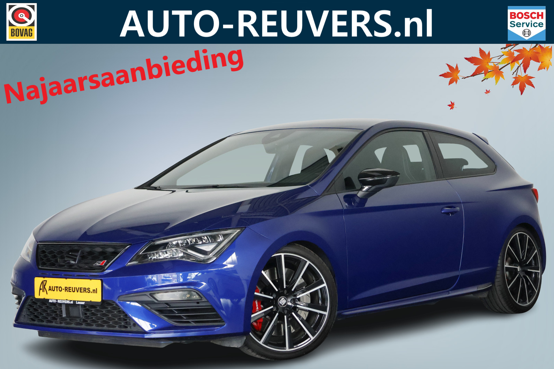 SEAT Leon SC 2.0 TSI CUPRA 300 / LED / Kuipstoelen / Cam / Navi / SeatSound