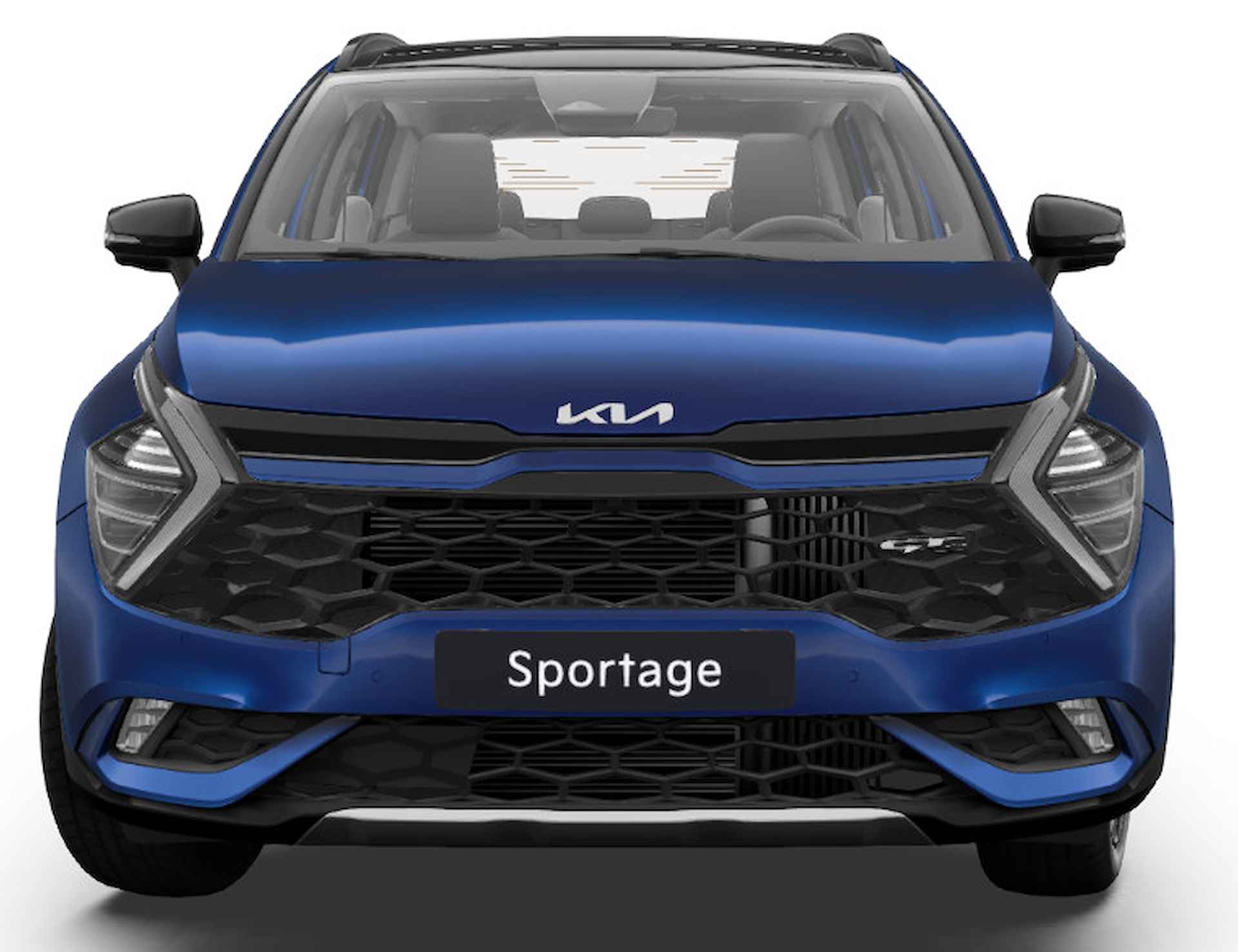 Kia Sportage 1.6 T-GDi Hybrid GT-Line | Private Lease vanaf € 599,- | 18” lichtmetalen GT-Line velgen | GT-Line voorbumper met satijnchromen skidplate | Bekleding in suède/lederlook combinatie | Nu te bestellen KIA Leiderdorp: 071 760 06 00 - 2/8