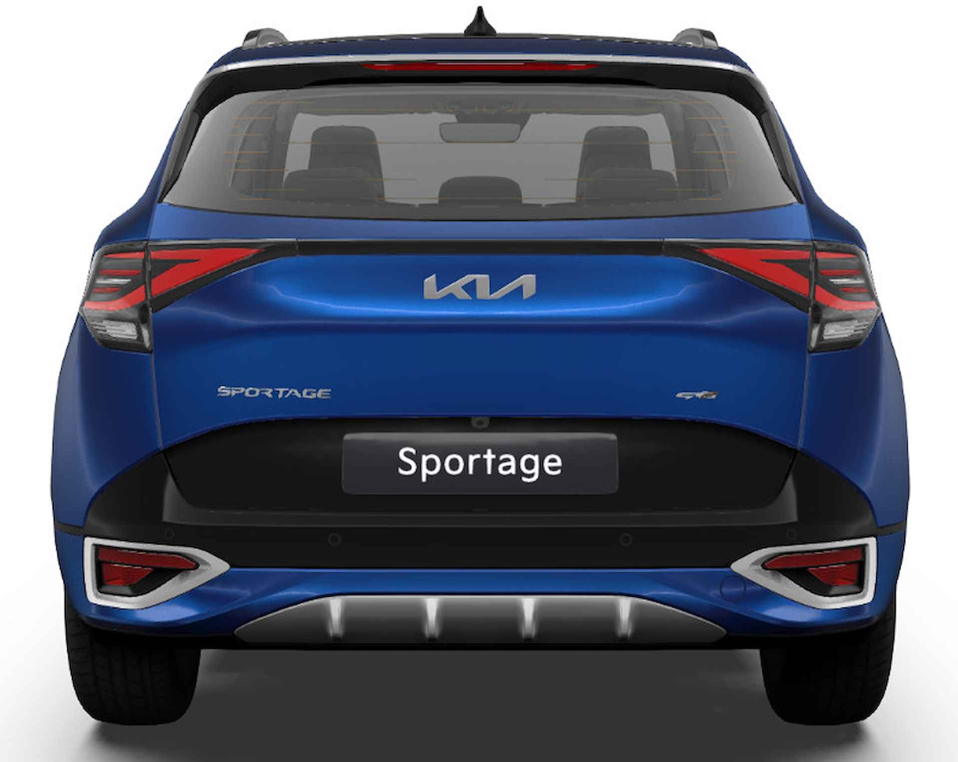 Kia Sportage 1.6 T-GDi Hybrid GT-Line | Private Lease vanaf € 599,- | 18” lichtmetalen GT-Line velgen | GT-Line voorbumper met satijnchromen skidplate | Bekleding in suède/lederlook combinatie | Nu te bestellen KIA Leiderdorp: 071 760 06 00 - 3/8