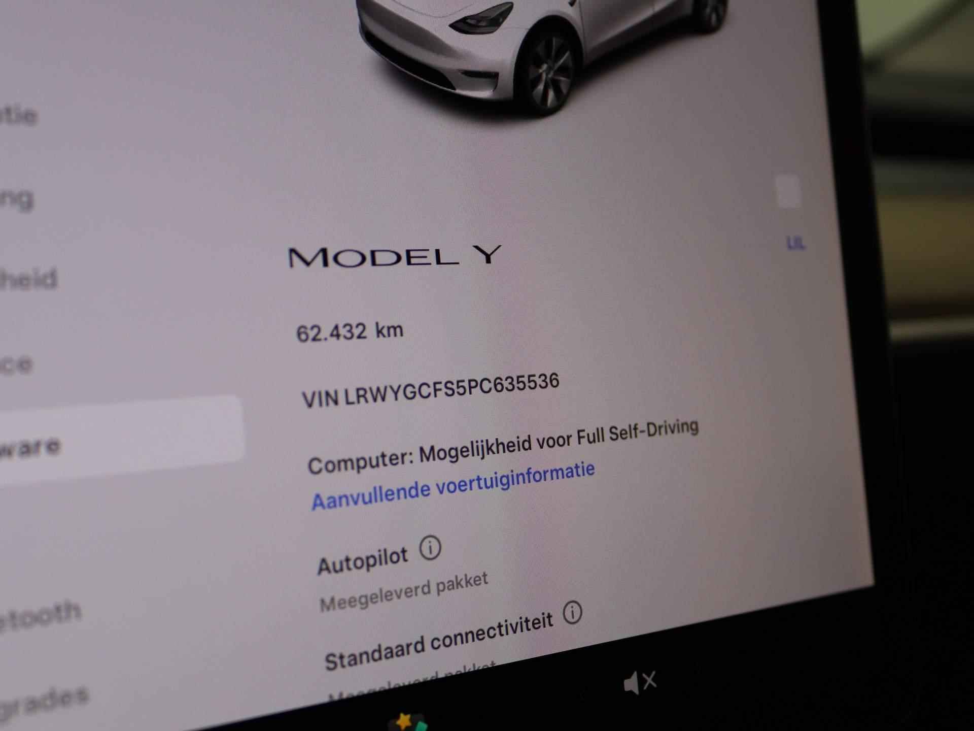 Tesla Model Y RWD 58 kWh | Lederen Bekleding | Navigatie | Climate Control | Panoramadak | Camera | LED | - 28/40