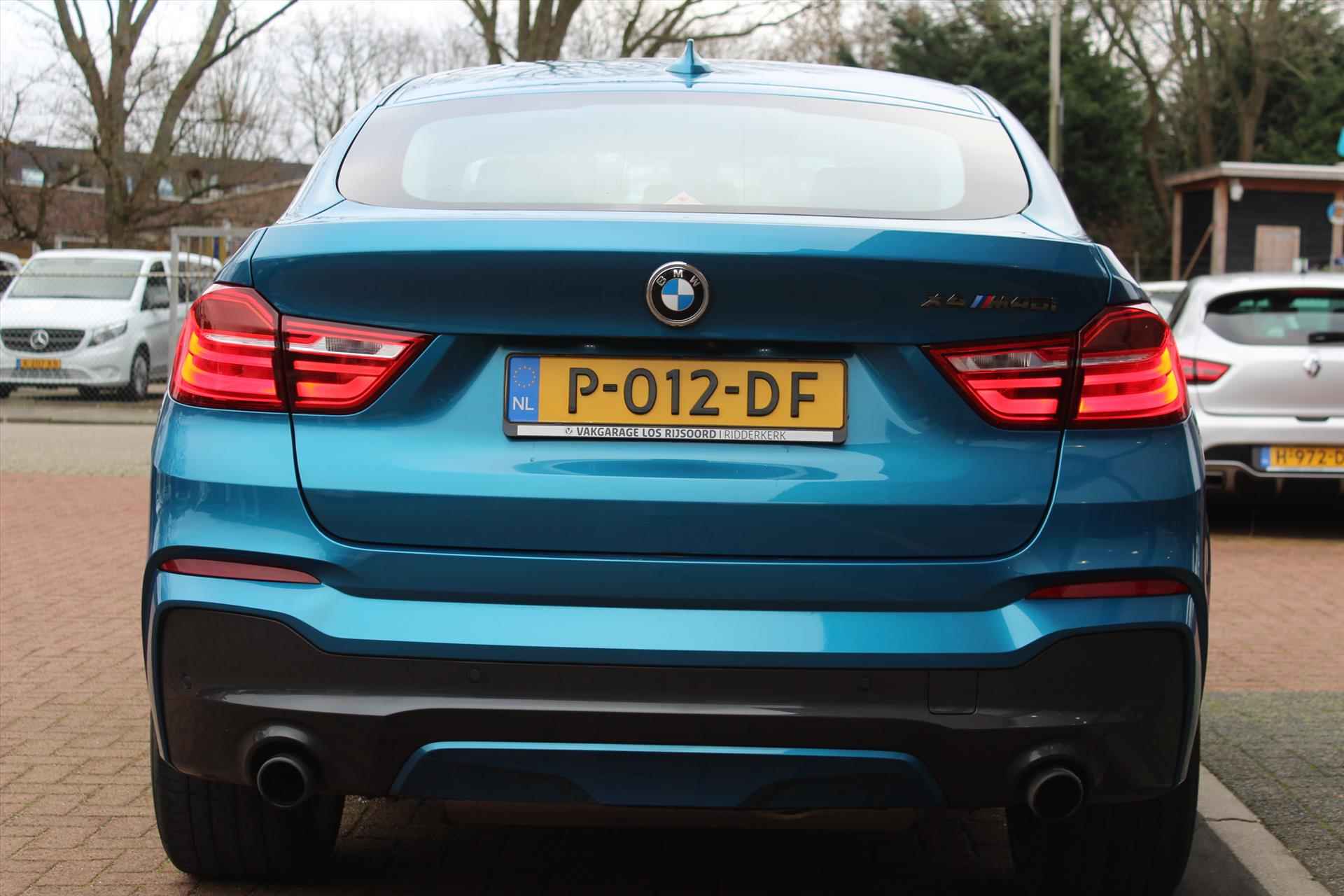 BMW X4 **M40i** 360PK M-Blue High-Executive | Wordt Rijklaar afgeleverd | Trekhaak | Navigatie | Camera | Cruise & Climate control | - 5/27