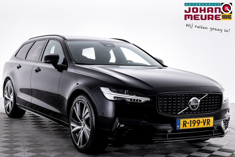 Volvo V90 B5 Mild Hybrid Plus Dark | LEDER | harman/kardon ✅ 1e Eigenaar .