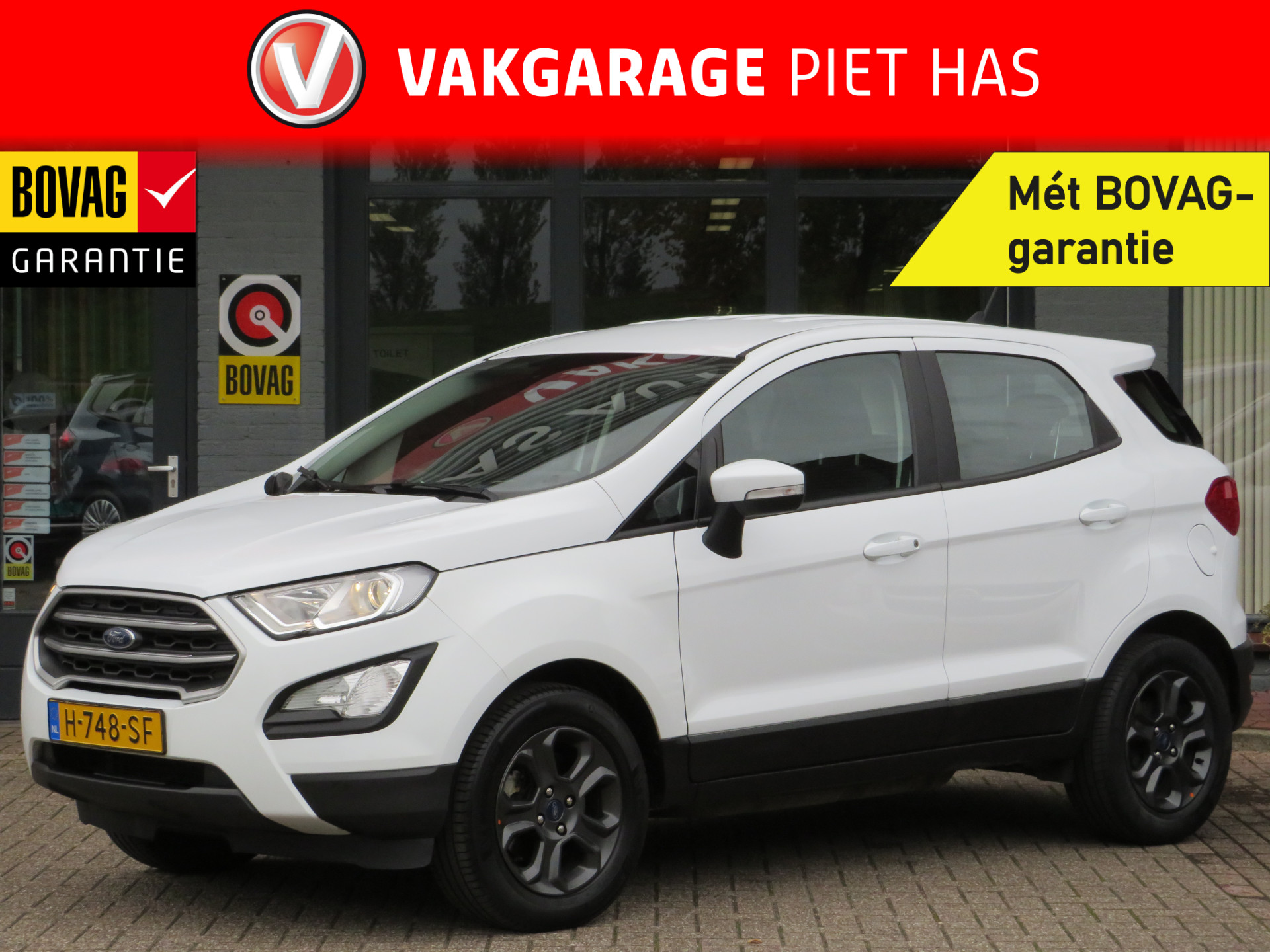 Ford EcoSport 1.0 EcoBoost Connected | Airco | Cruise control | Trekhaak | Incl. BOVAG Garantie | Bluetooth |