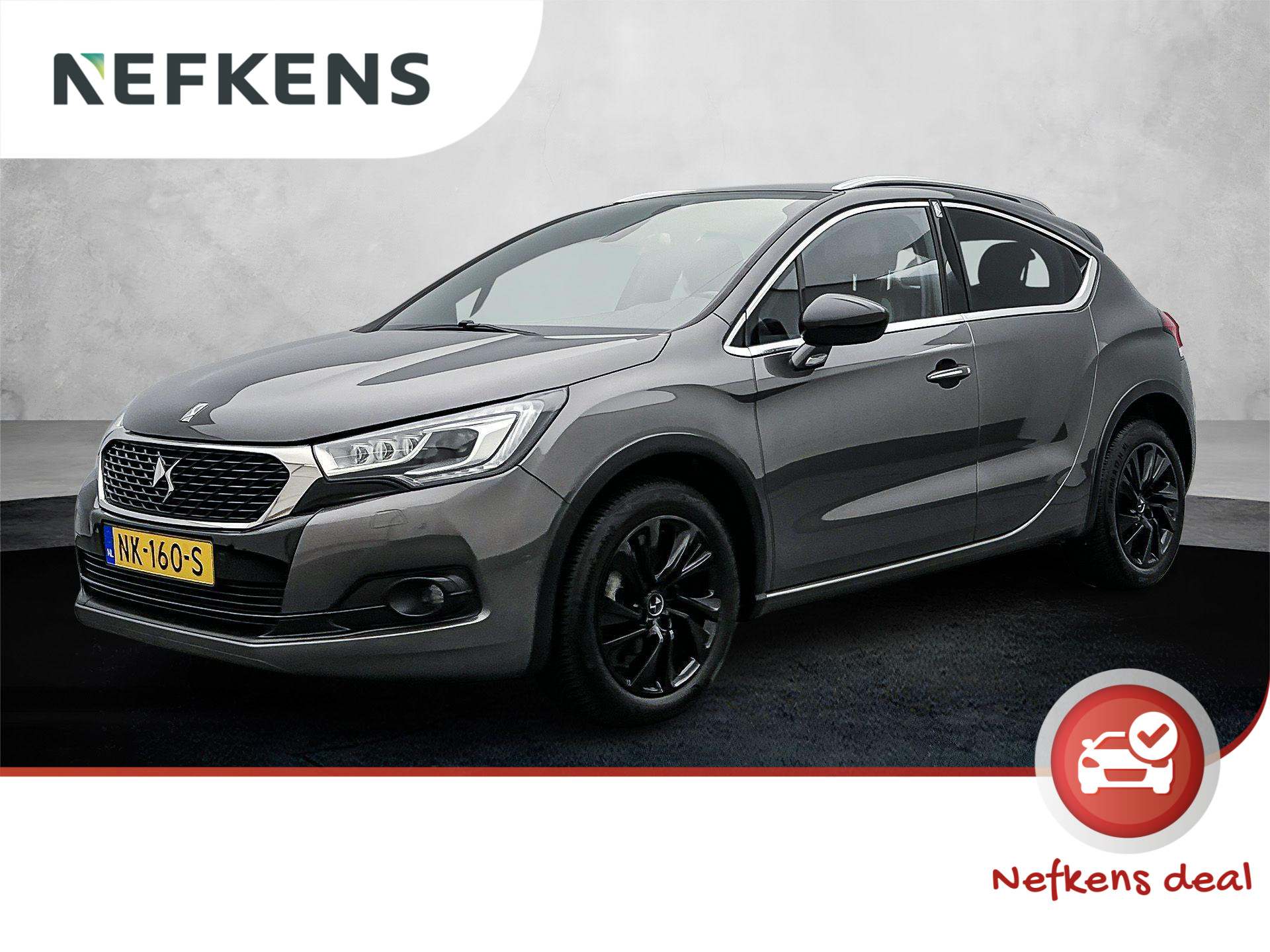 DS 4 Crossback Business 120 pk | Navigatie | Parkeersensoren Voor en Achter | Voorstoelen met Massagefunctie | Keyless Entry/Start | LED Dagrijverlichting | DAB Ontvanger | Trekhaak | Dodehoek Detectie | Climate Control | Cruise Control | 17" Lichtmetalen Velgen |