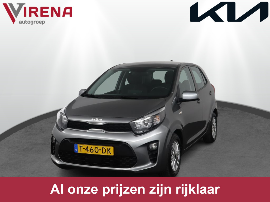 Kia Picanto 1.0 DPi DynamicLine Navigatie via Apple Carplay/Android Auto - Cruise control - Airco - Camera - - Fabrieksgarantie t/m 11-06-2033