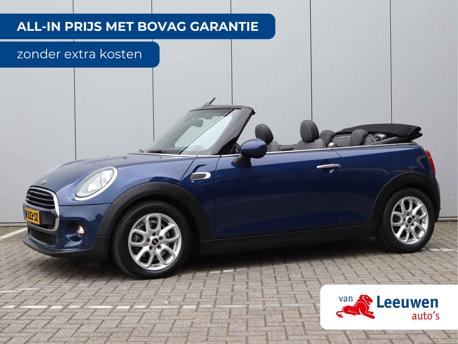 MINI Cabrio 1.5 Cooper Pepper Serious Business | Navigatie | Stoelverwarming | Parkeersensoren | Keyless - 1/54