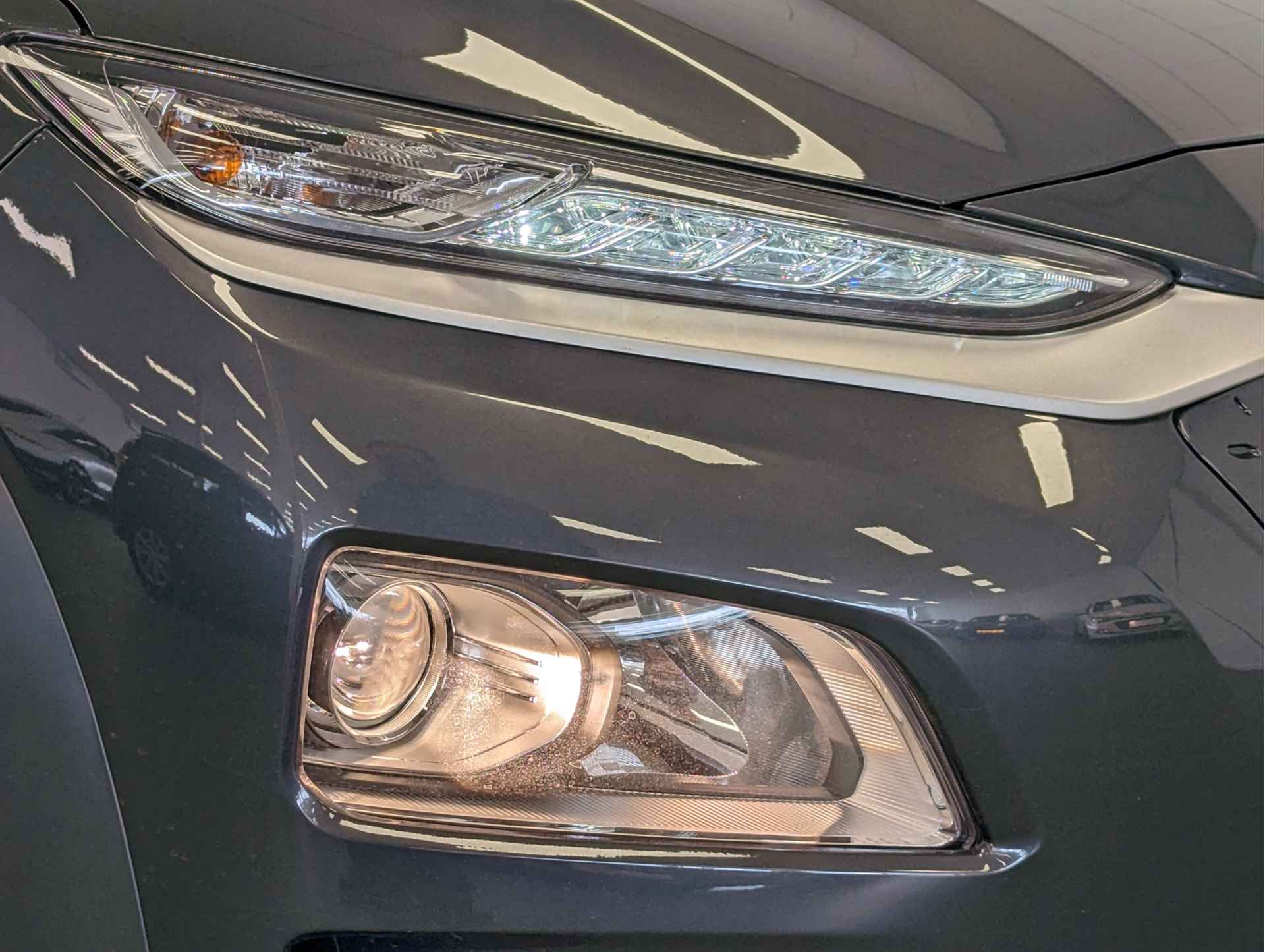 Hyundai KONA EV Comfort 64 kWh € 2000 SEPP SUBSIDIE | NAVIGATIE | LONG RANGE ACCU | LEUKE AUTO! - 38/46