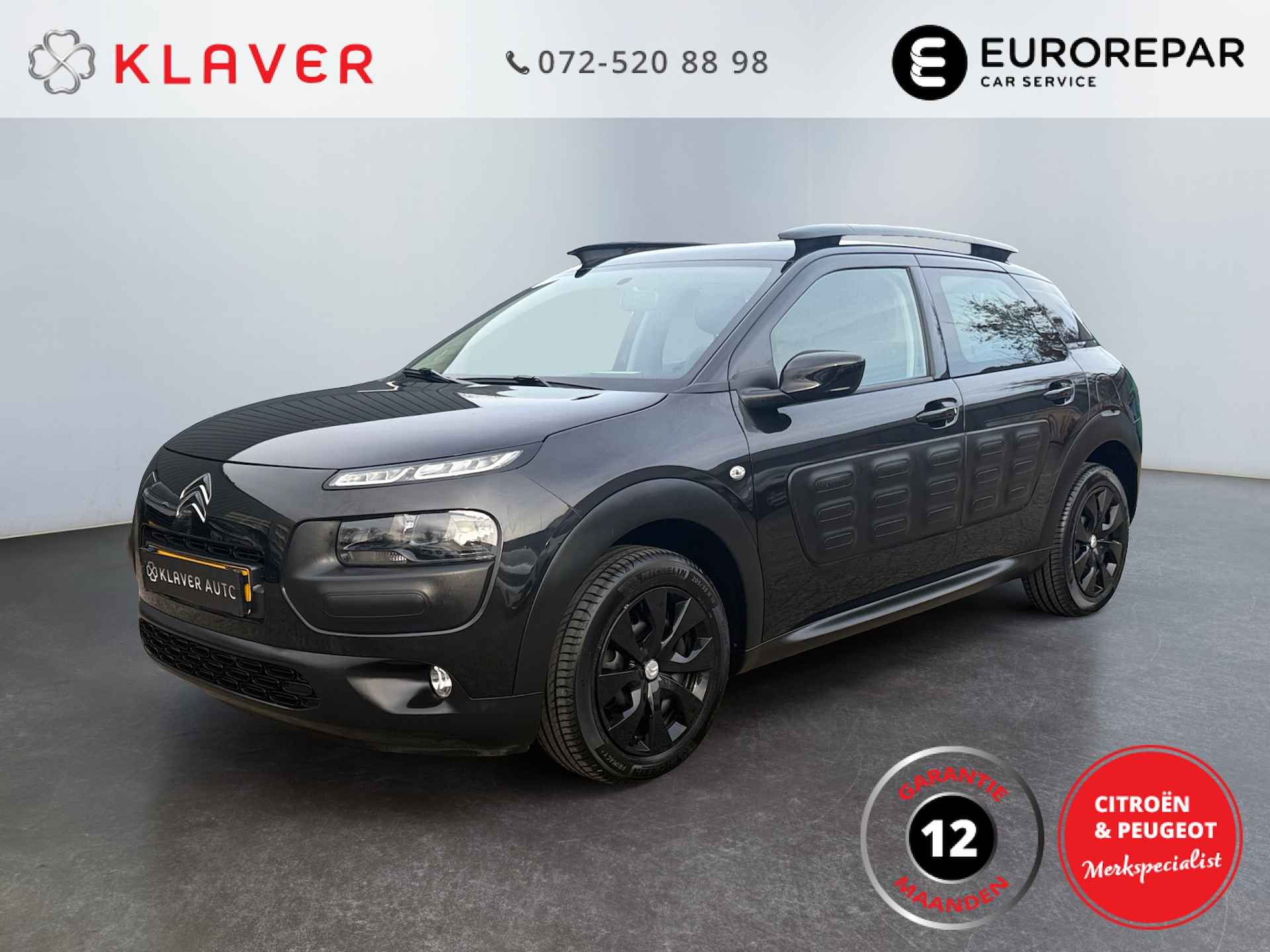 Citroen C4 Cactus 82pk Feel Automaat | Navi | Cruise | Trekhaak | Sensor achter