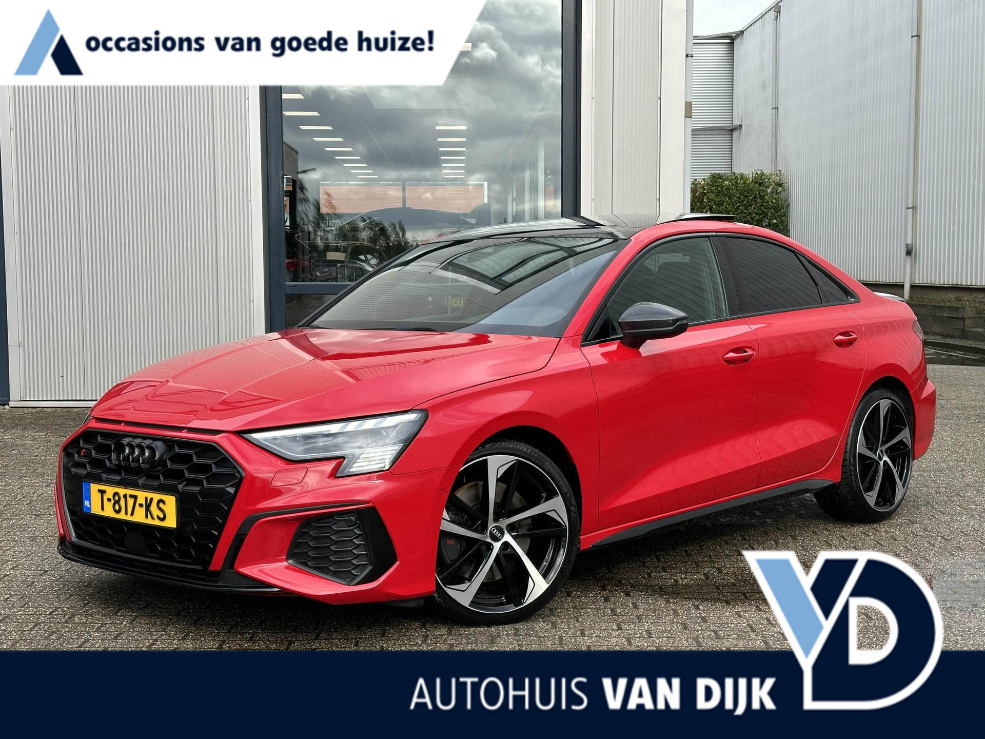 Audi S3 Limousine 2.0 TFSI quattro | Leder/Pano-Dak/RS-stoelen/19"/Keyless