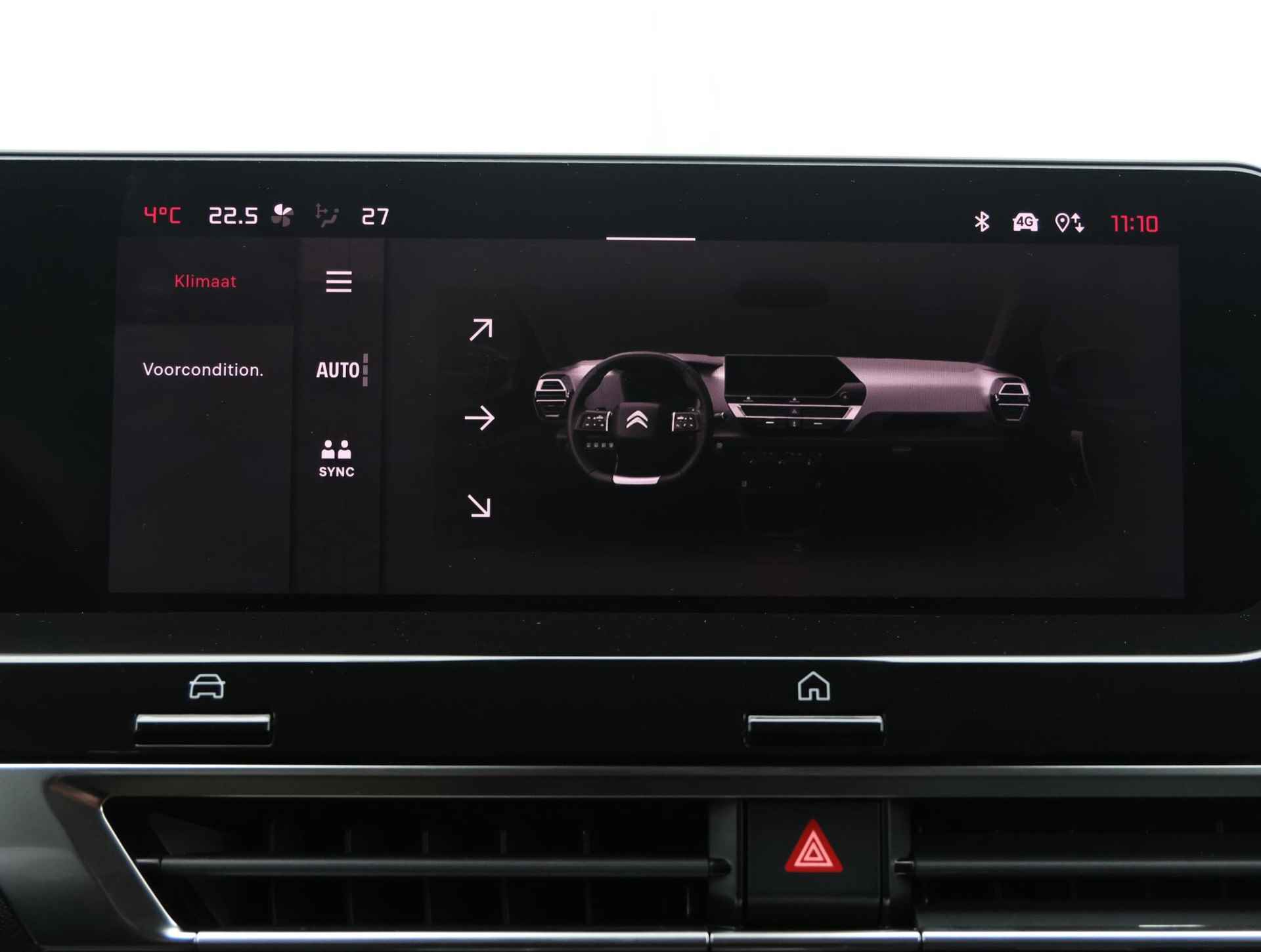 Citroen Ë-C4 Feel Pack 50 kWh 3-fase | Halfleer | Achteruitrijcamera | Climate | Apple Carplay/Android Auto | 18" LMV - 37/42