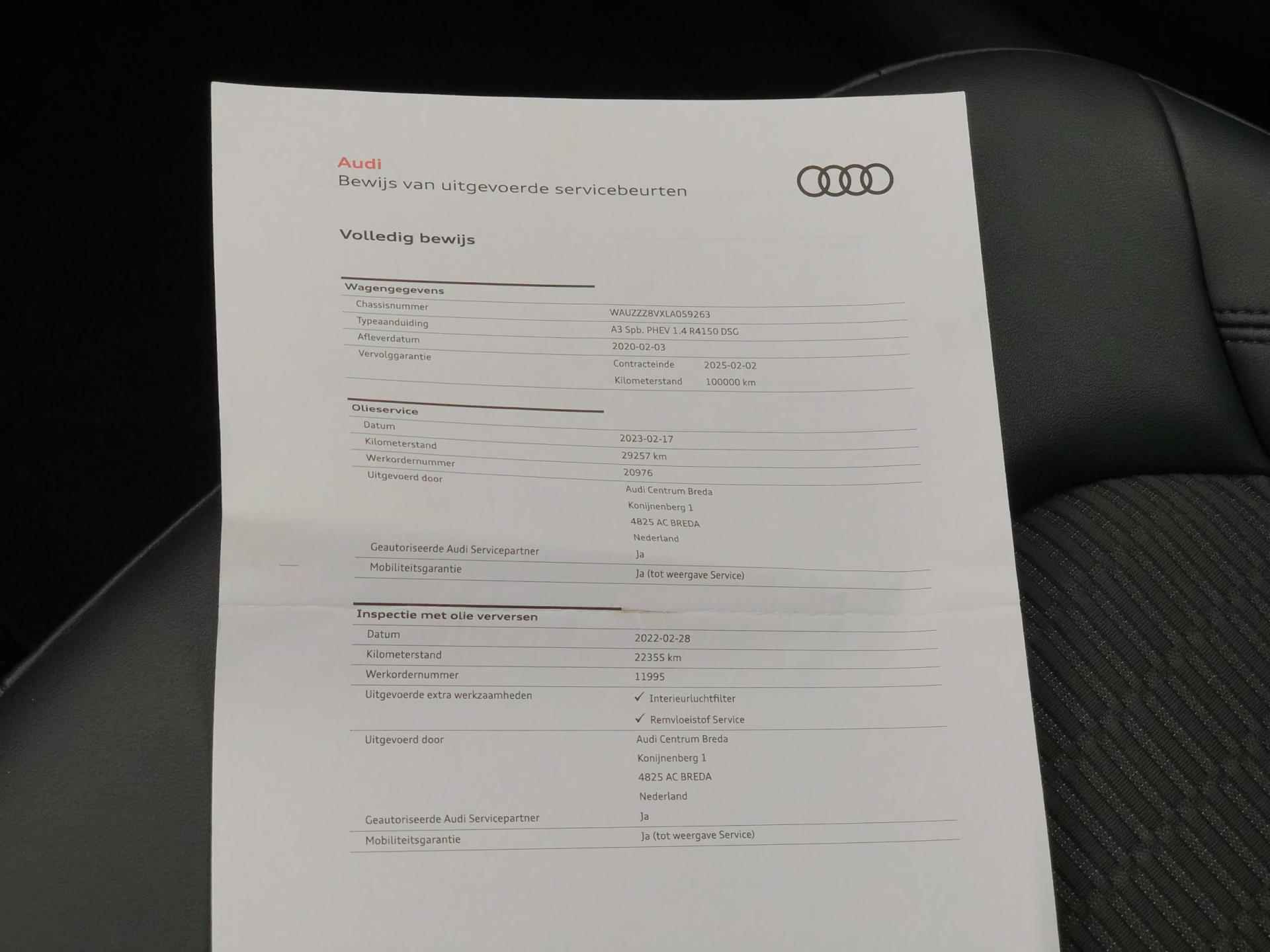 Audi A3 Sportback 40 TFSI e Edition | Half leder, Navi, Carplay/Android, PDC, Stoelverw., Climate | Dealeronderhouden | PHEV | - 37/40