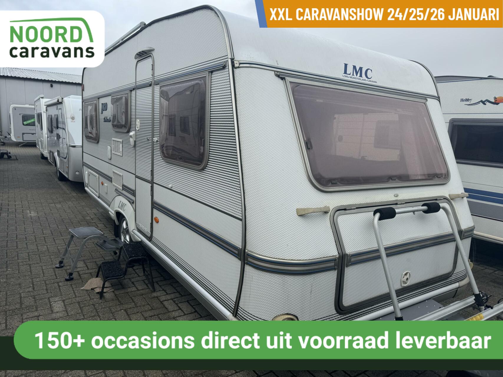 LMC AMBASSADOR 530 K ENKELE BEDDEN + MOVER + VOORTENT