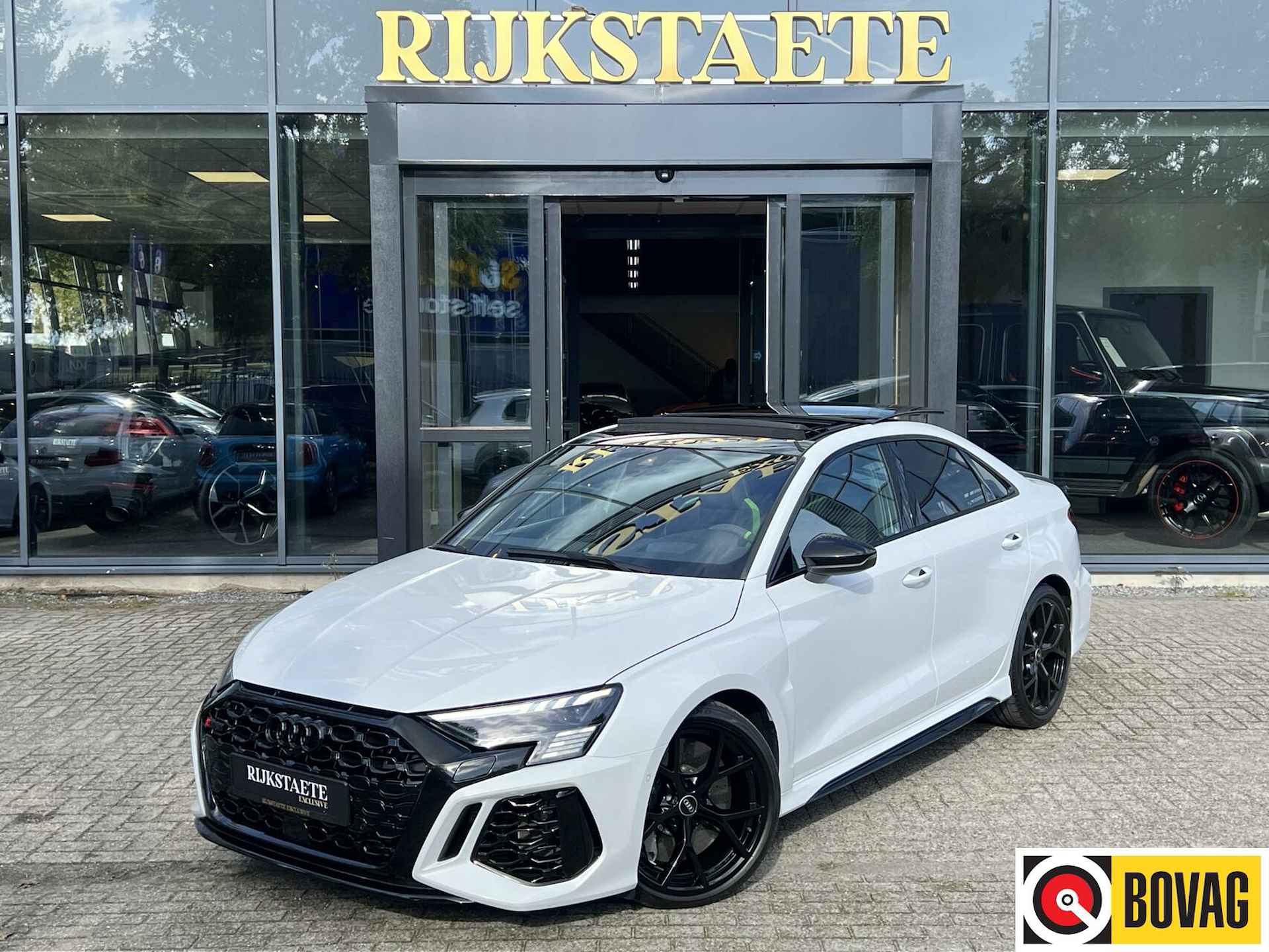 Audi RS3 Sedan 2.5 TFSI Quattro|PANO|KERAMISCH|B&O|ACC|19'' - 1/44