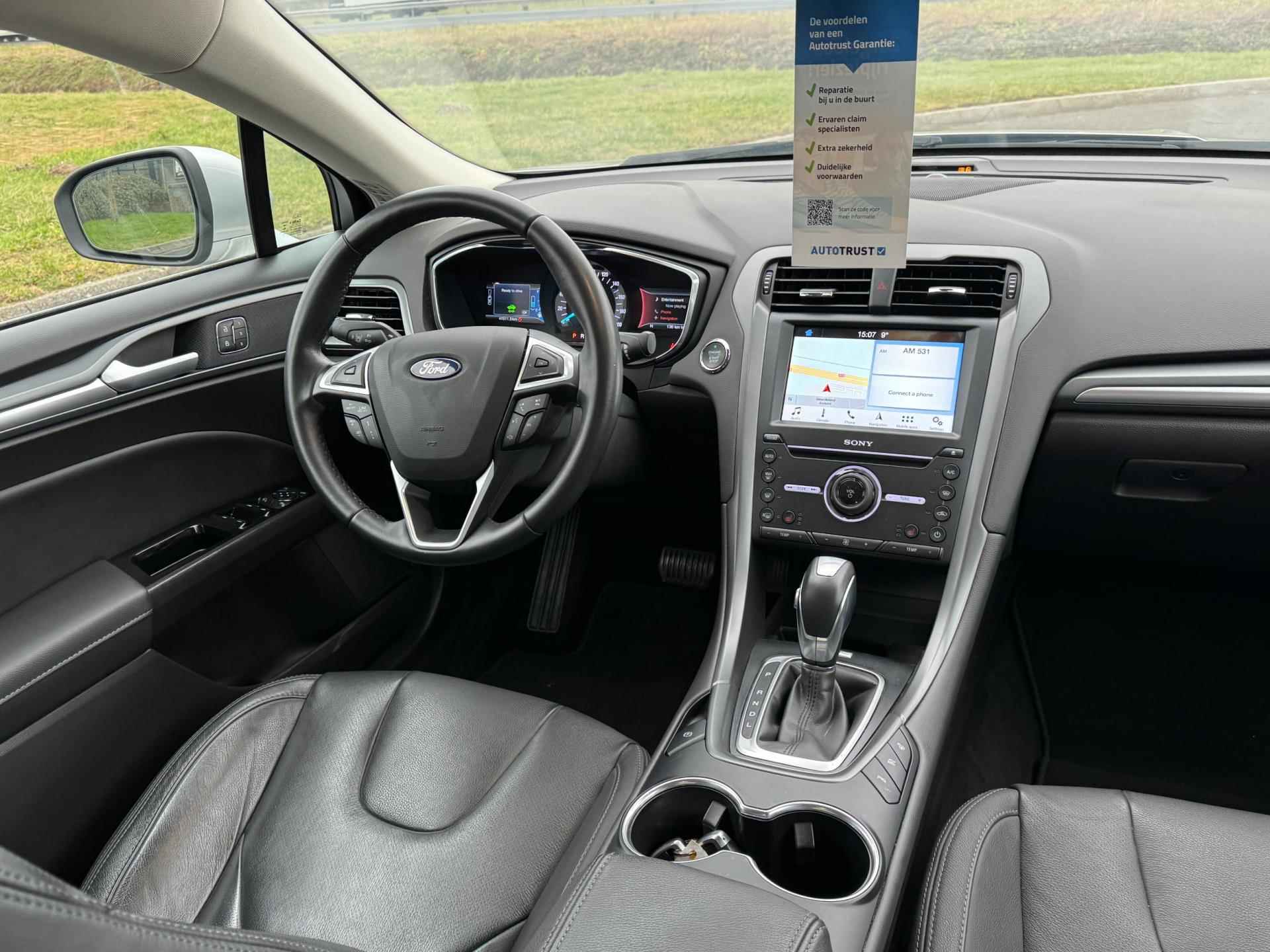 Ford Mondeo 2.0 IVCT HEV Titanium X, AUTOMAAT,188PK, 1E EIG, NAP, VOLLEDIGE OH BESCHIKBAAR! - 12/26