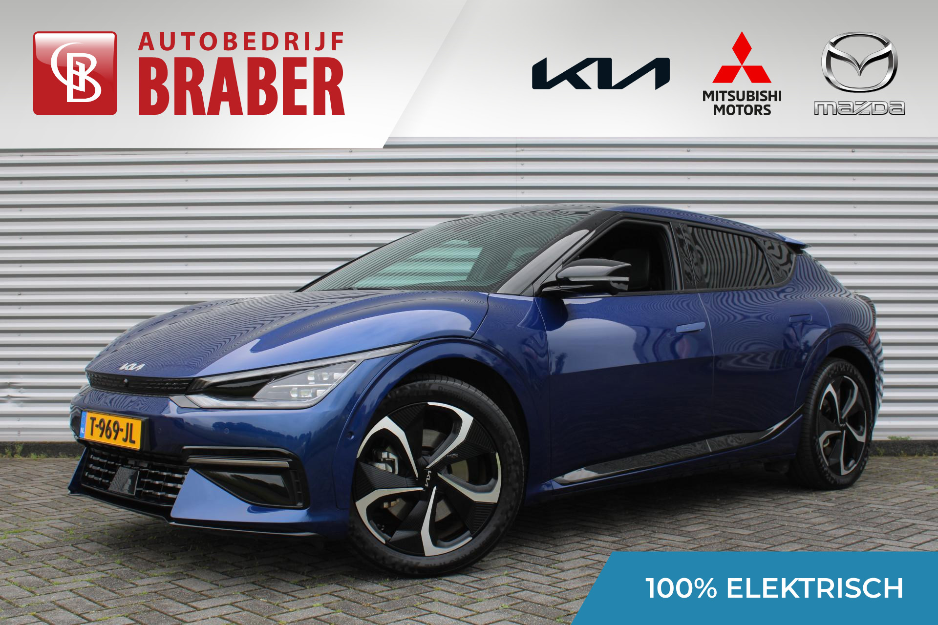 Kia Ev6 GT-Line AWD 77.4 kWh | BTW Auto | 325 PK | Heads up Display | 360° Camera | 20 Inch |