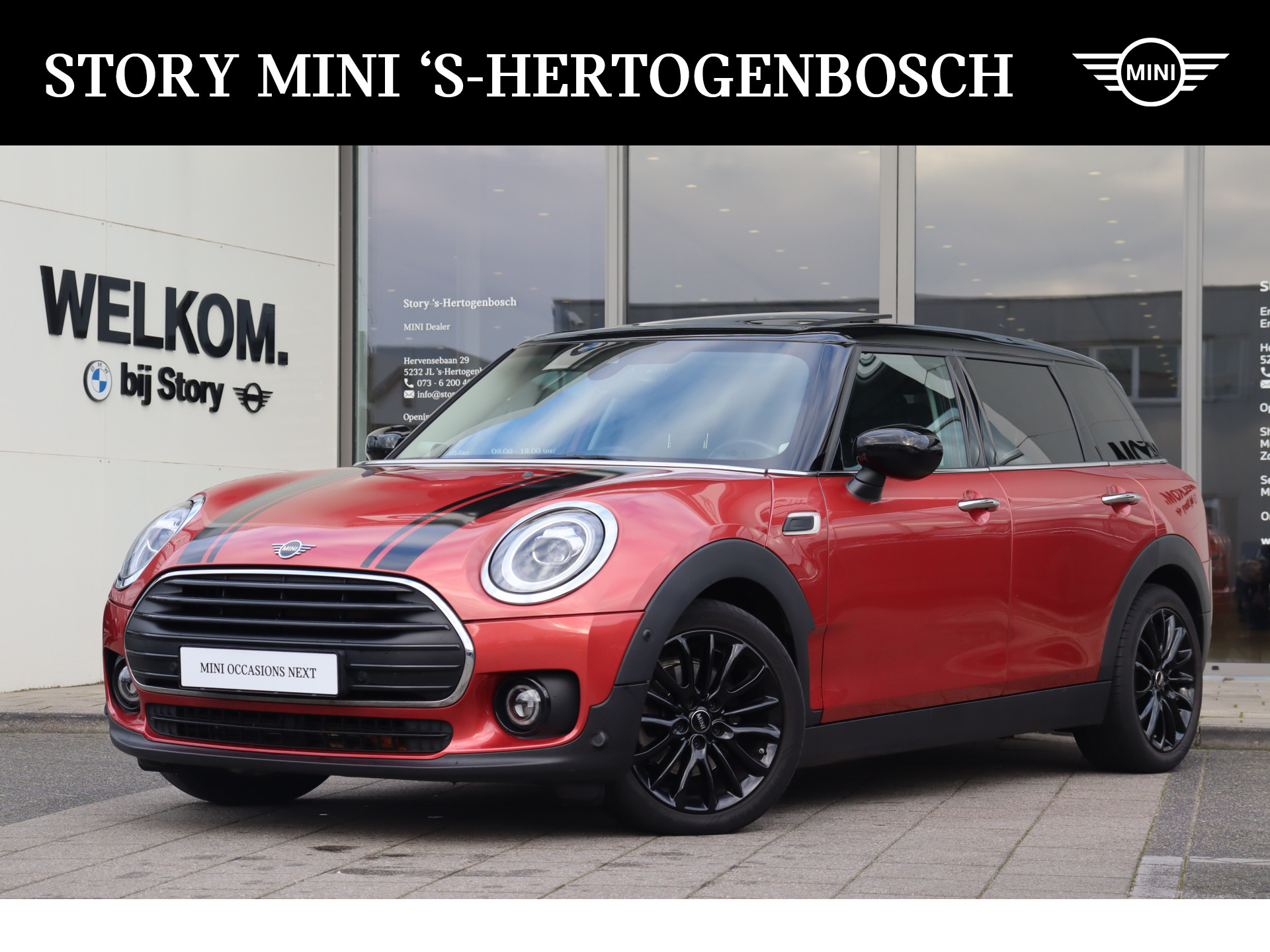 MINI Clubman Cooper Salt / Panoramadak / Active Cruise Control / LED / Stoelverwarming / Park Assistant / Harman-Kardon