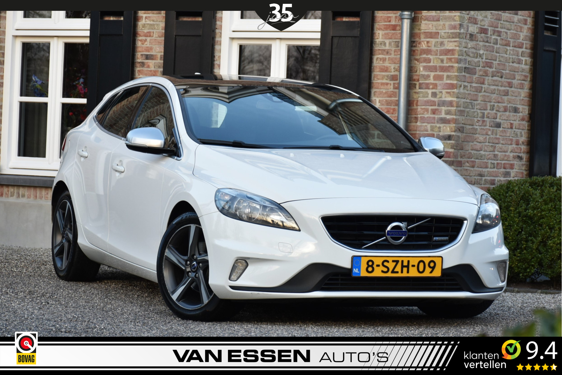 Volvo V40 1.6 D2 R-Design Navigatie Clima PDC Nieuwe APK!