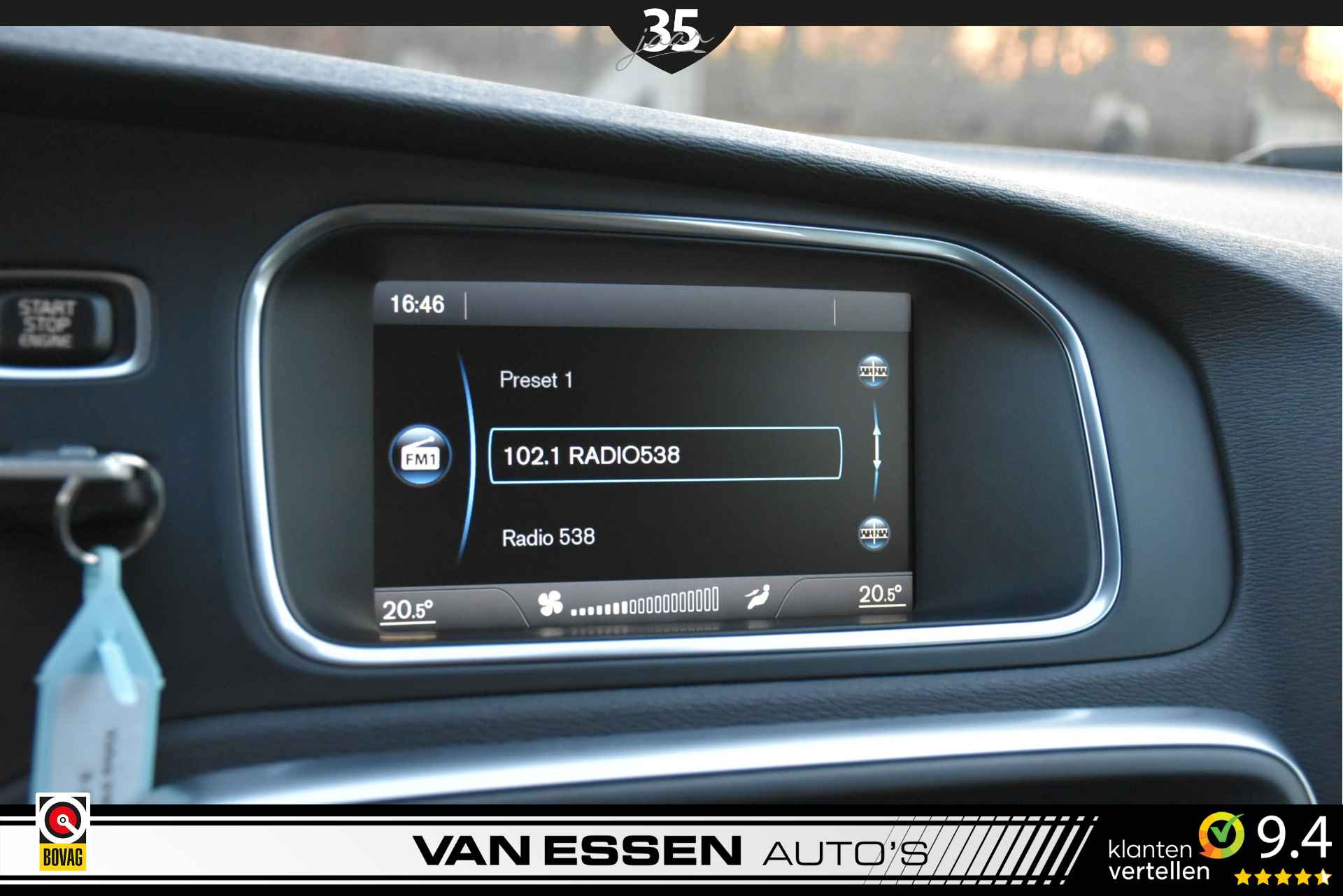 Volvo V40 1.6 D2 R-Design Navigatie Clima PDC Nieuwe APK! - 18/26