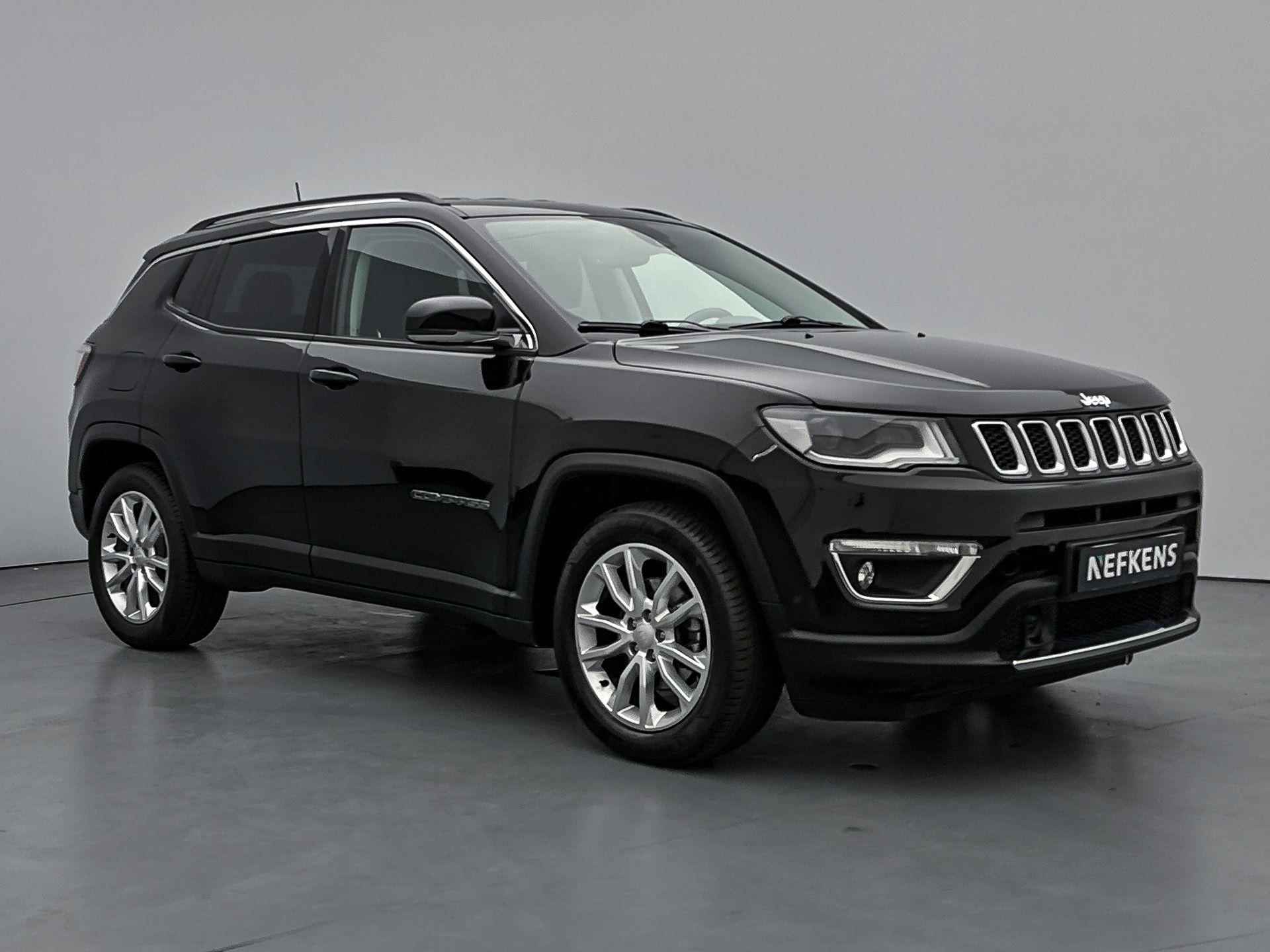 Jeep Compass SUV Limited 1.3 150 pk Automaat | Navigatie | Achteruitrijcamera | Parkeersensoren Voor en Achter | Adaptieve Cruise Control | Keyless Entry/Start | Climate Control | Apple Carplay/Android Auto | - 4/32