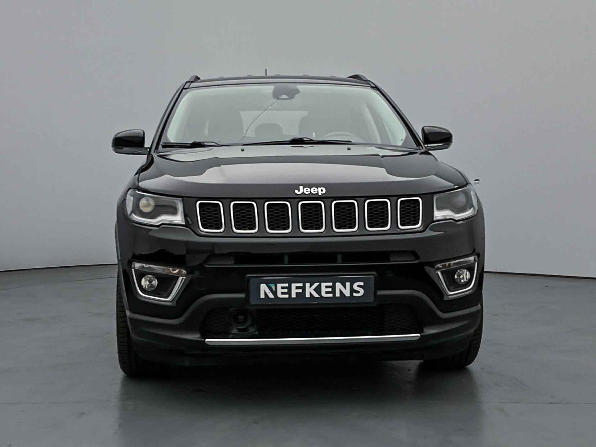 Jeep Compass SUV Limited 1.3 150 pk Automaat | Navigatie | Achteruitrijcamera | Parkeersensoren Voor en Achter | Adaptieve Cruise Control | Keyless Entry/Start | Climate Control | Apple Carplay/Android Auto | - 5/32