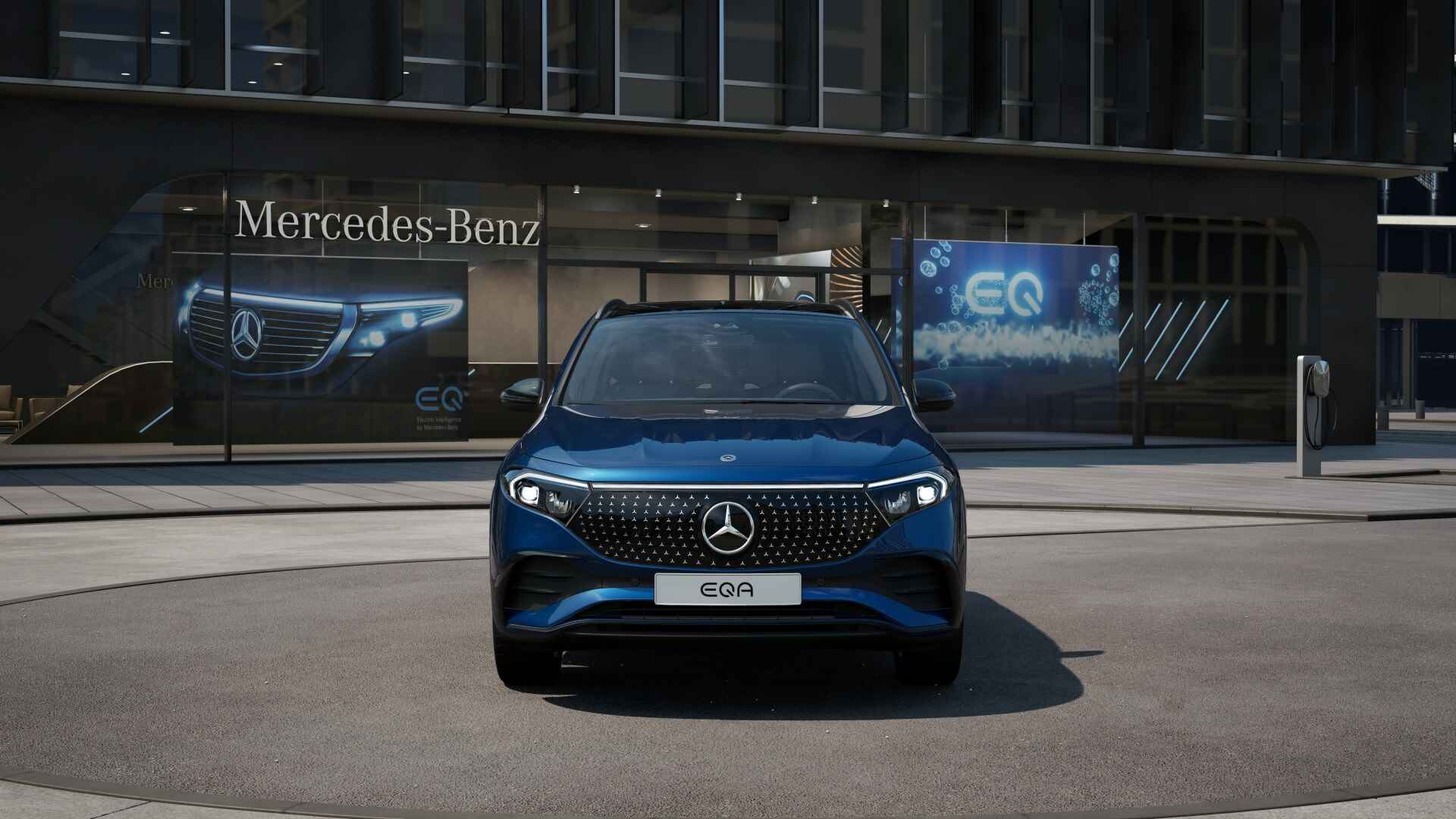 Mercedes-Benz EQA 250+ AMG Line 71 kWh | Nightpakket | Winter pakket | Parkeerpakket met achteruitrijcamera | EASY PACK achterklep | GUARD 360° Voertuigbescherming Plus | KEYLESS-GO comfort pakket | Extra USB-poorten | - 3/25