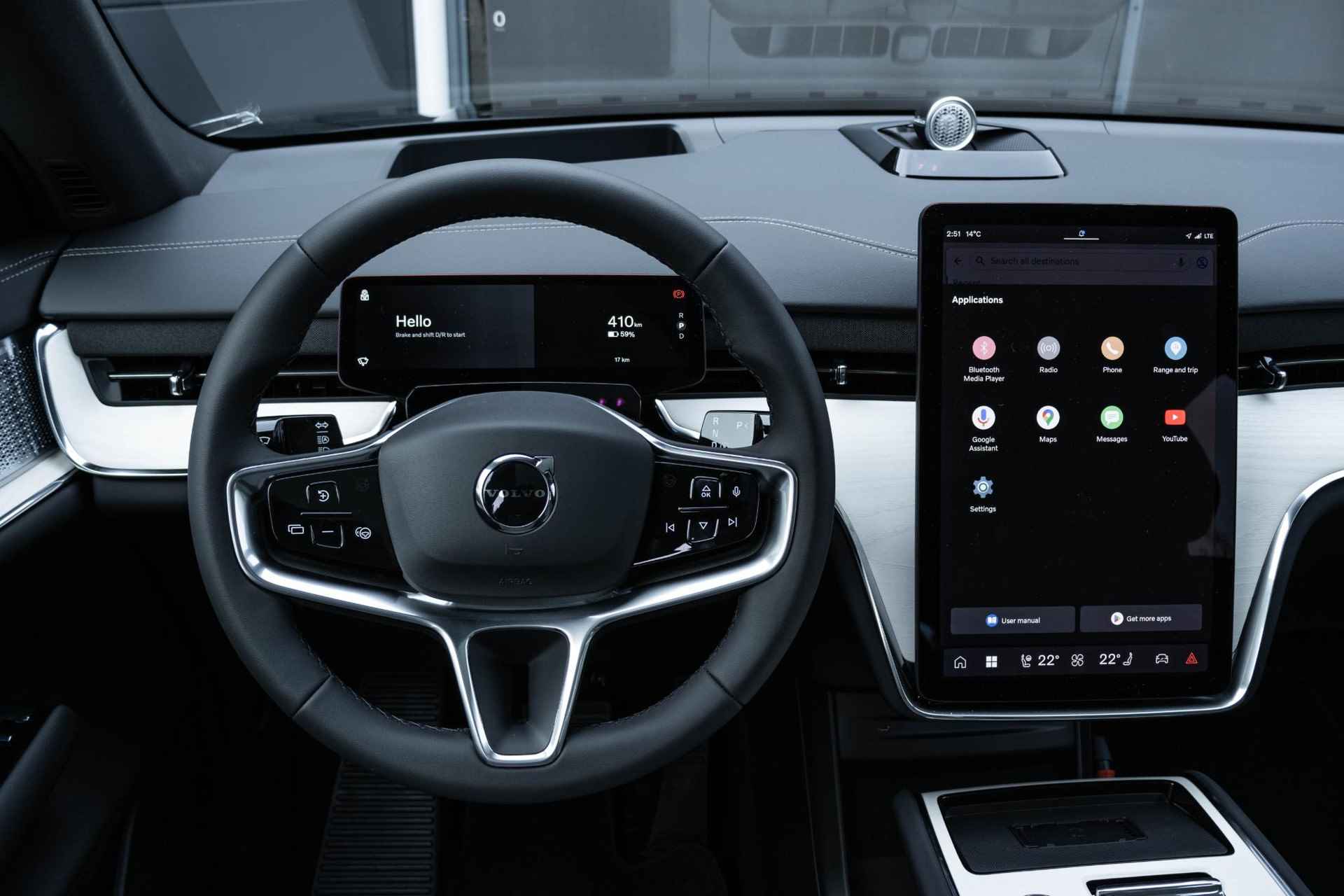 Volvo EX90 Twin Motor Performance Plus 7p. 111 kWh Bowers & Wilkins Audio | 22 Inch LMV | Luchtvering | Panorama Dak | 360 Camera | Google Maps Navigatie | Elect. verst. voorstoelen - 25/51