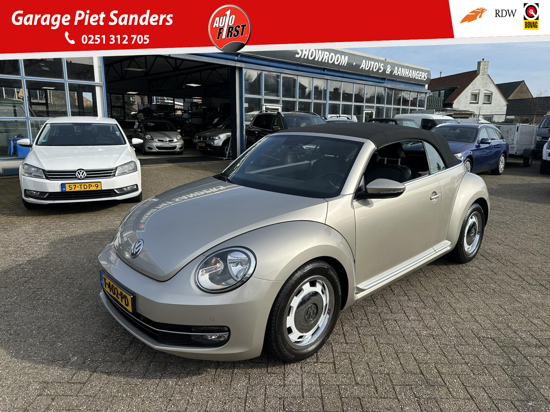 Volkswagen Beetle Cabriolet 1.2 TSI Design I Clima I Keyless I Fender audio I PDC I