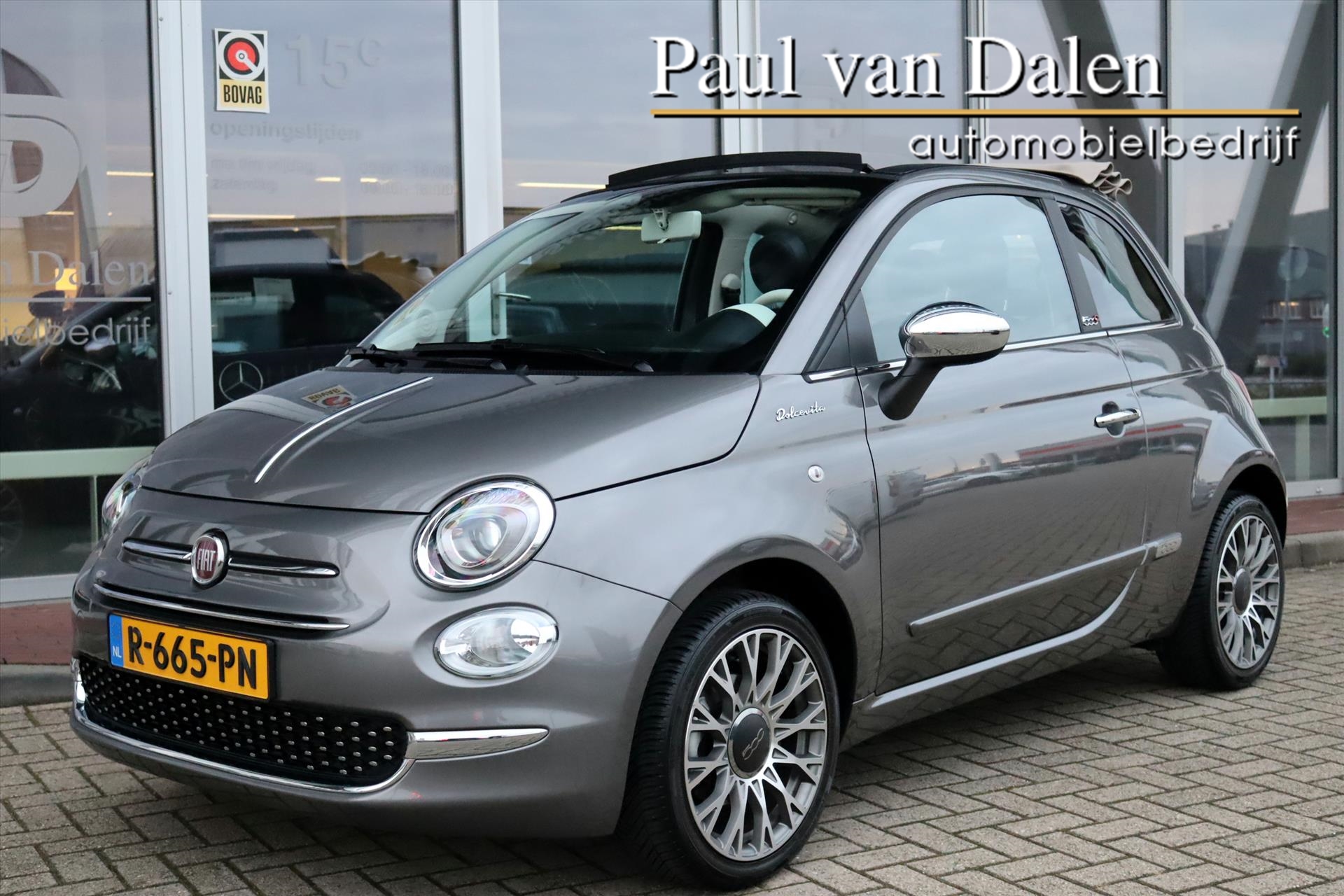 Fiat 500C CABRIO 1.0 HYBRID DOLCEVITA  Pack Style | Navi | Apple Carplay | 16 Inch Lm | Clima | Half Leer | Dab | Cruise |