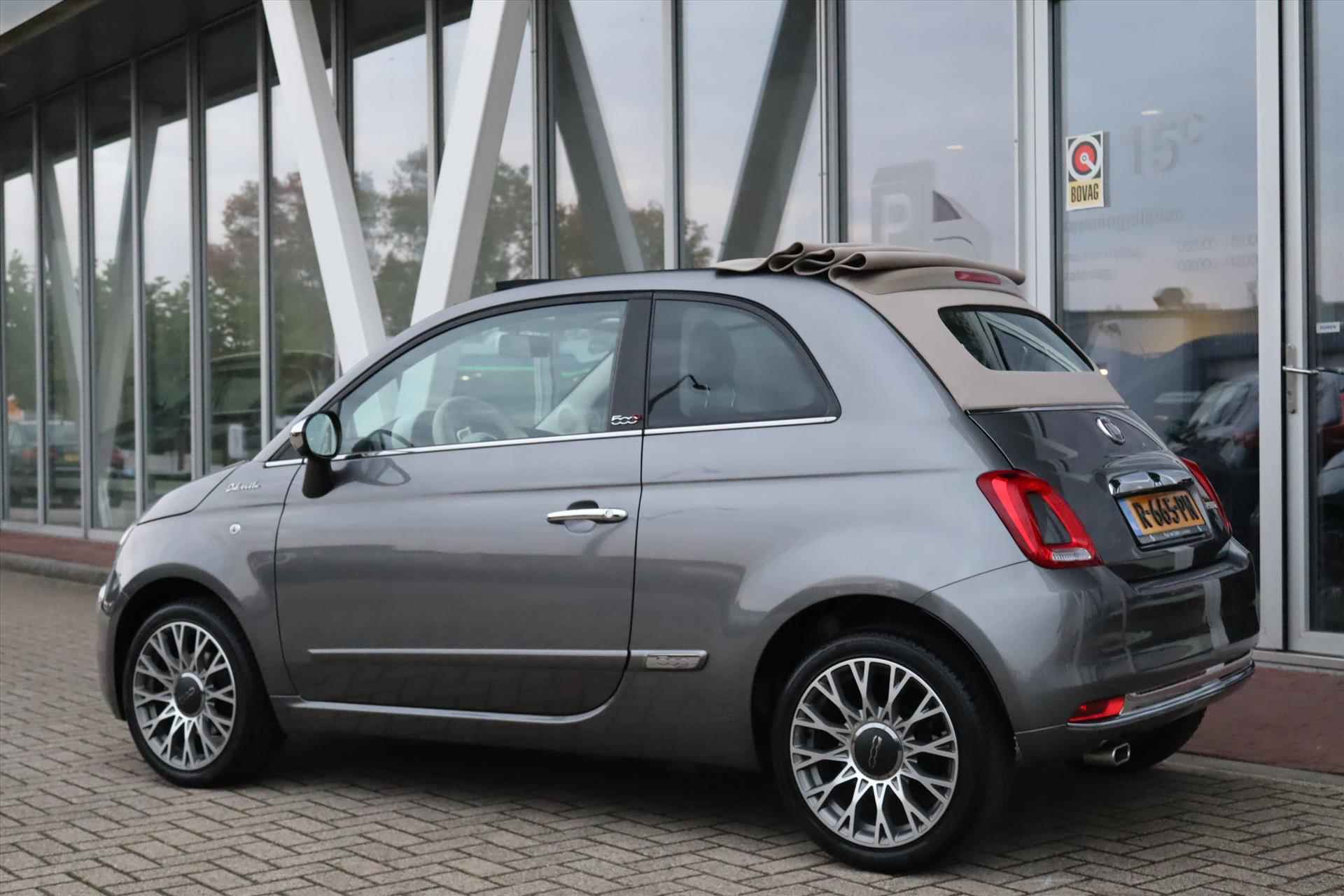 Fiat 500C CABRIO 1.0 HYBRID DOLCEVITA  Pack Style | Navi | Apple Carplay | 16 Inch Lm | Clima | Half Leer | Dab | Cruise | - 3/49