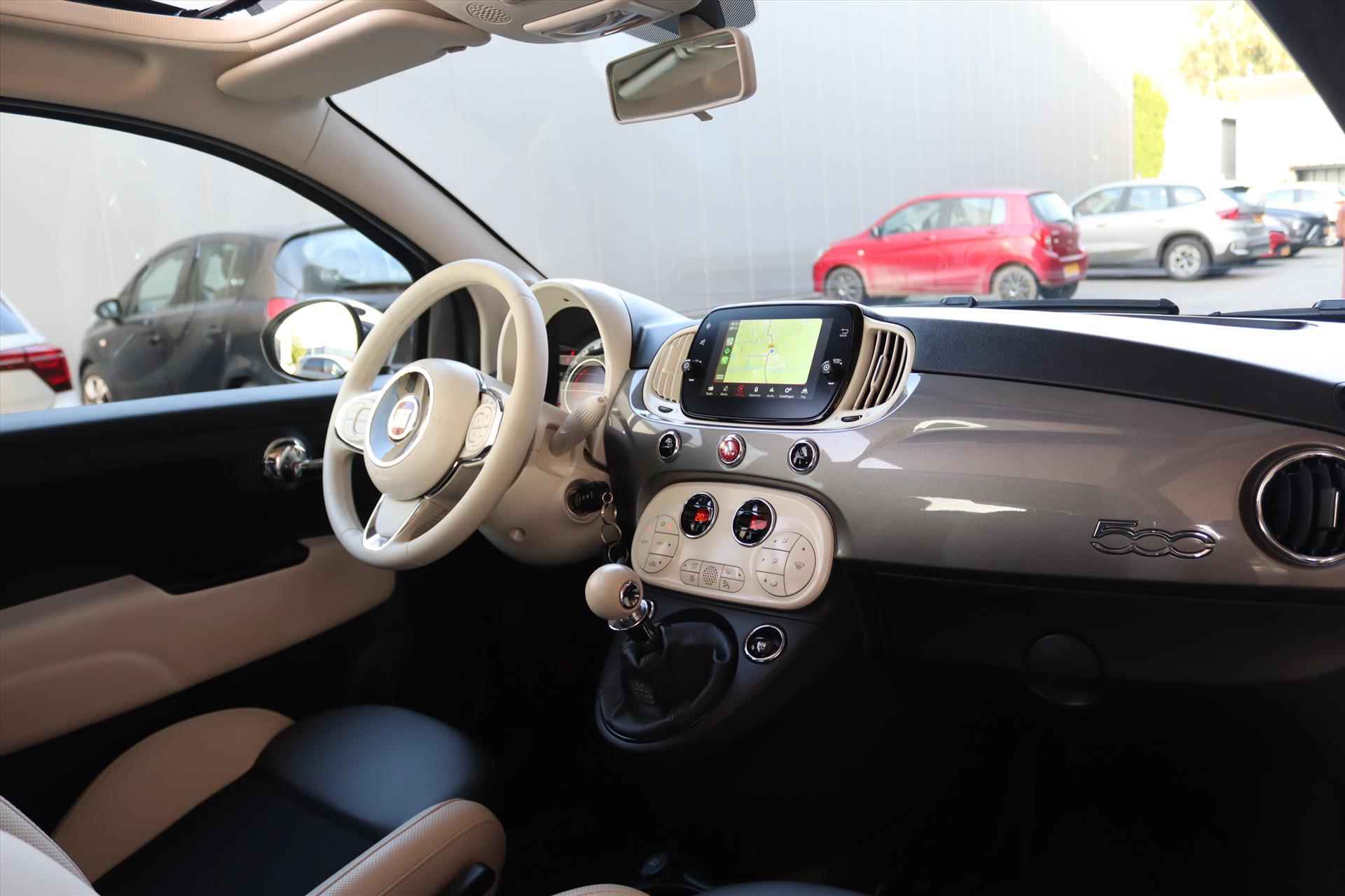 Fiat 500C CABRIO 1.0 HYBRID DOLCEVITA  Pack Style | Navi | Apple Carplay | 16 Inch Lm | Clima | Half Leer | Dab | Cruise | - 6/49