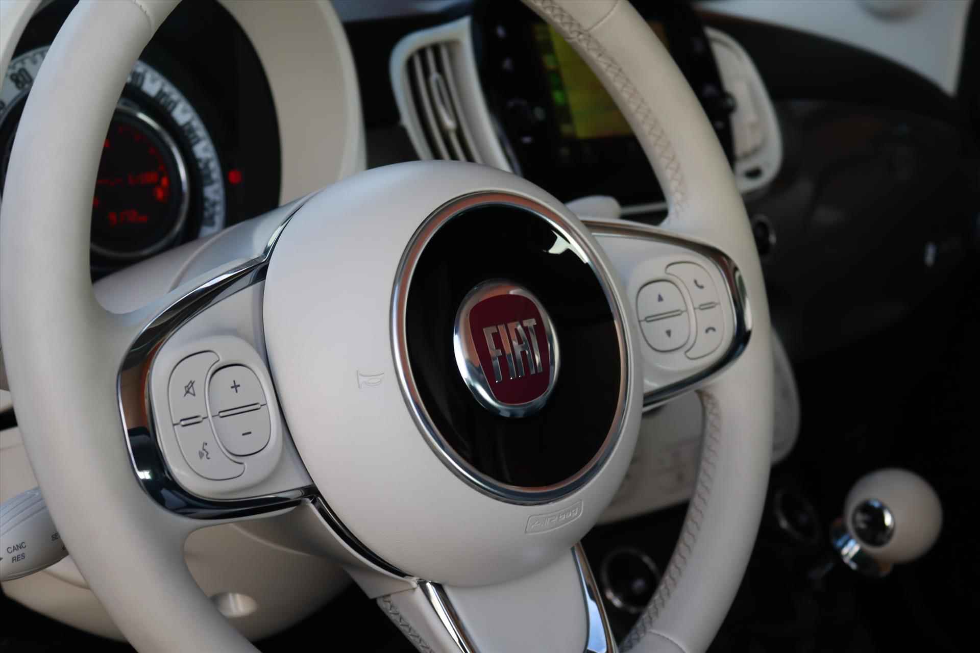 Fiat 500C CABRIO 1.0 HYBRID DOLCEVITA  Pack Style | Navi | Apple Carplay | 16 Inch Lm | Clima | Half Leer | Dab | Cruise | - 15/49